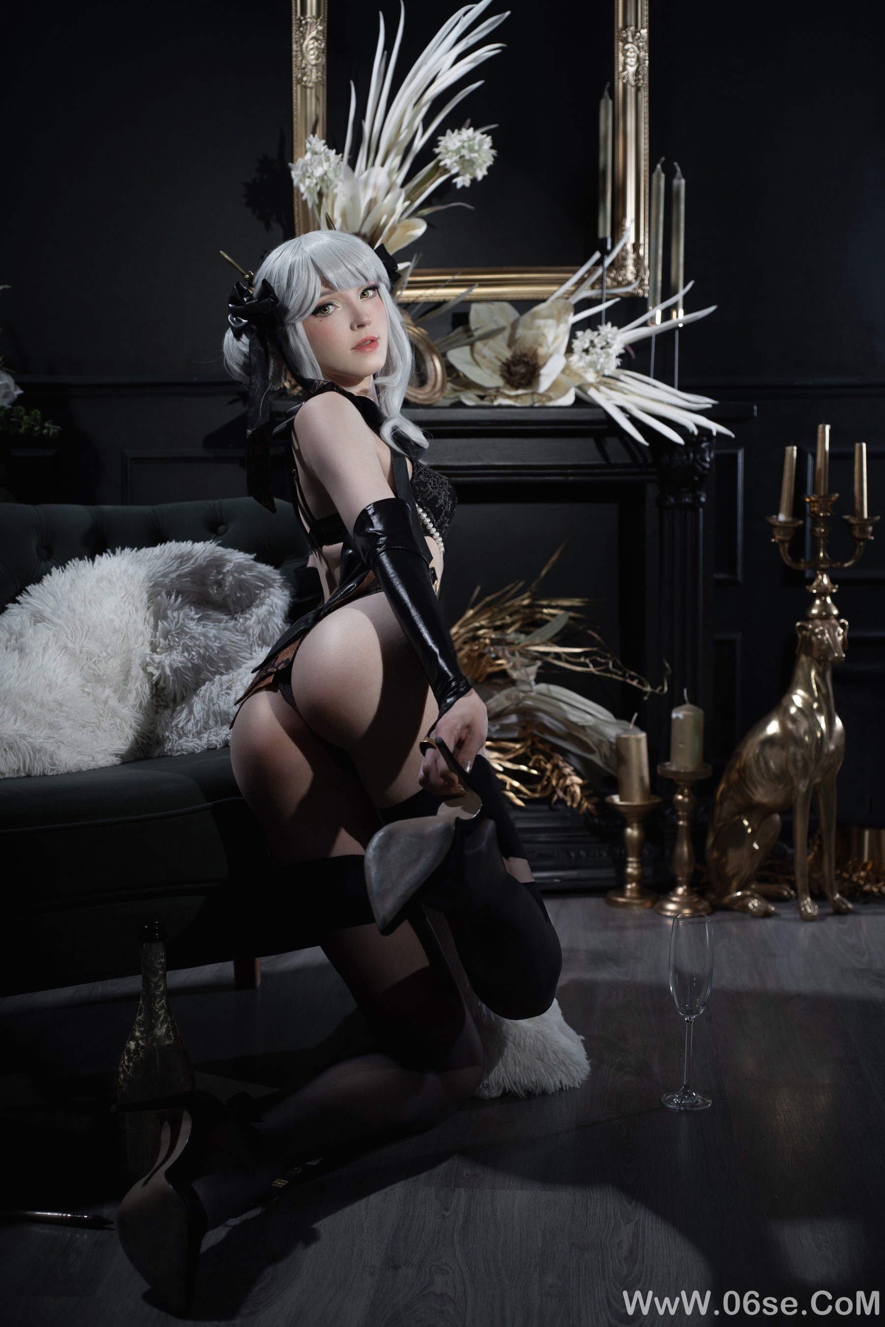 图片[24]-Candy Ball – Blanc (White Rabbit) (NIKKE)[59P]-六色网