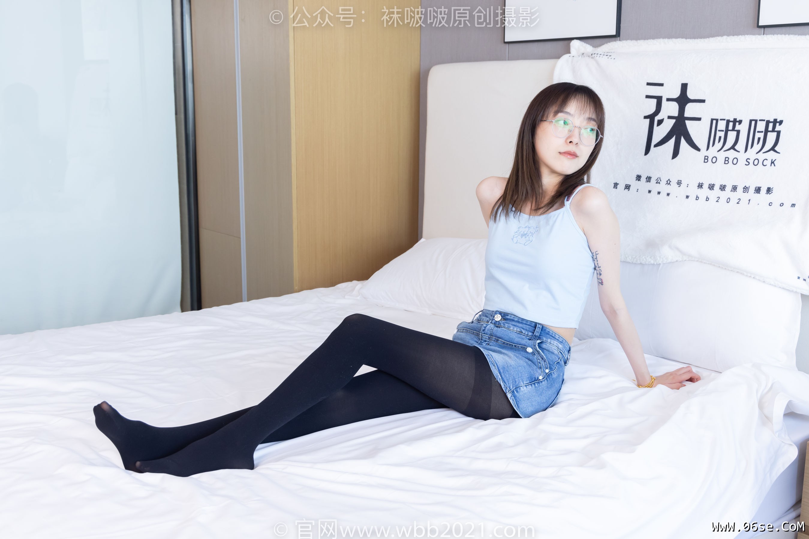 图片[133]-BoBoSocks袜啵啵 No.385 稚予 -高跟鞋、皮鞋、运动鞋、厚黑丝[180P]-六色网