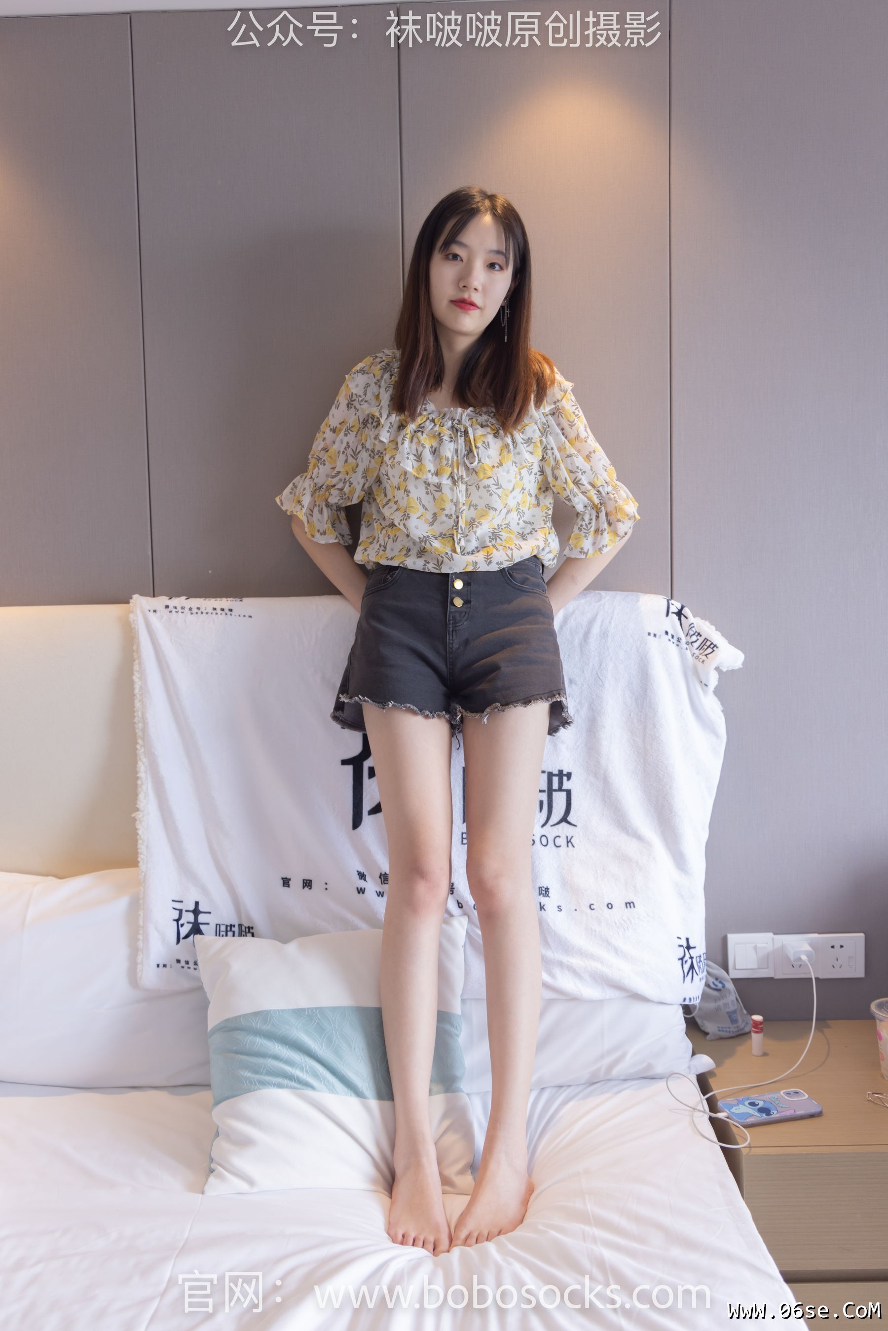 图片[81]-BoBoSocks袜啵啵 No.136 小甜豆-高跟长靴、白棉袜、裸足[200P]-六色网