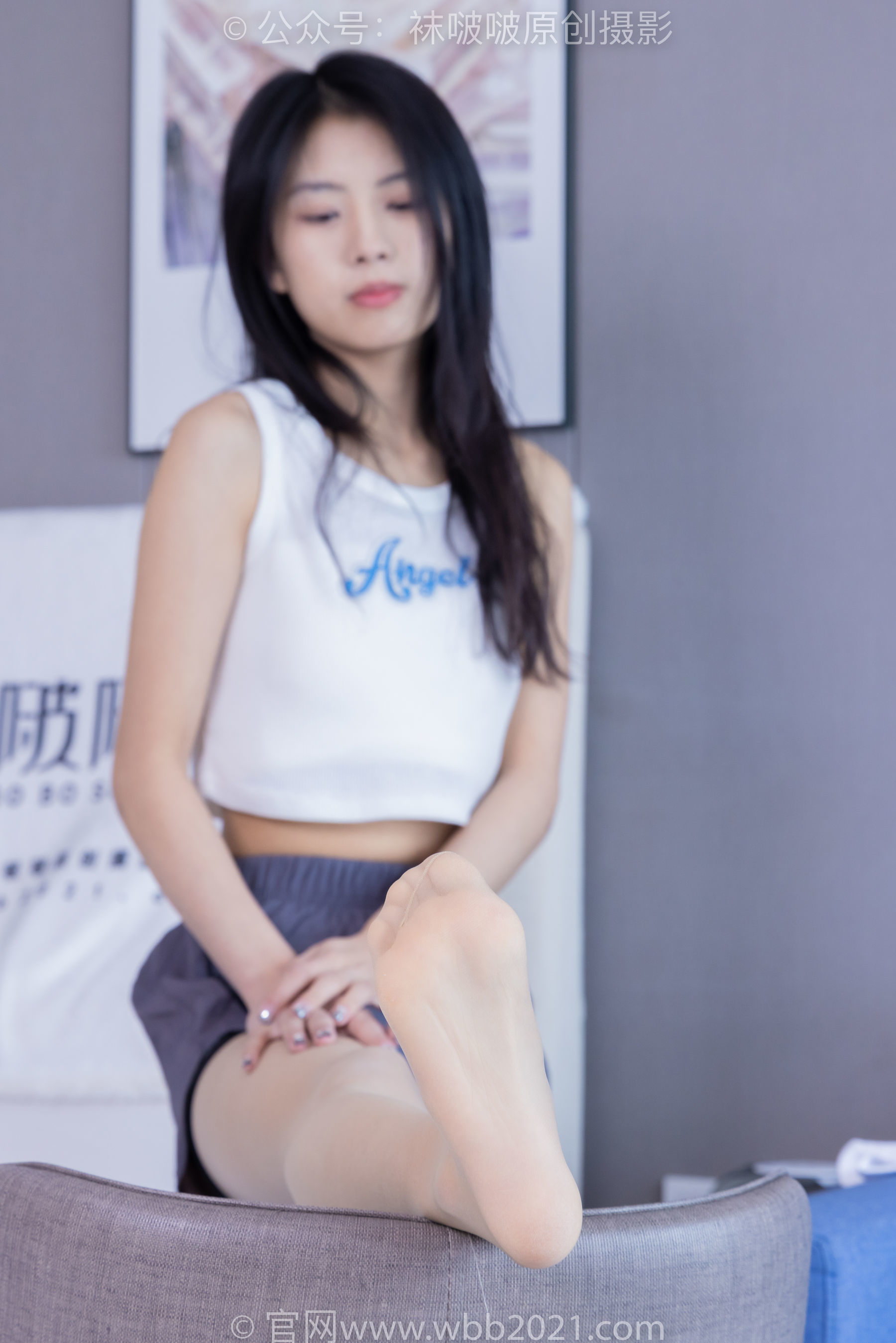 图片[148]-BoBoSocks袜啵啵 No.355 奶油 -板鞋、白棉袜、肉丝[200P]-六色网