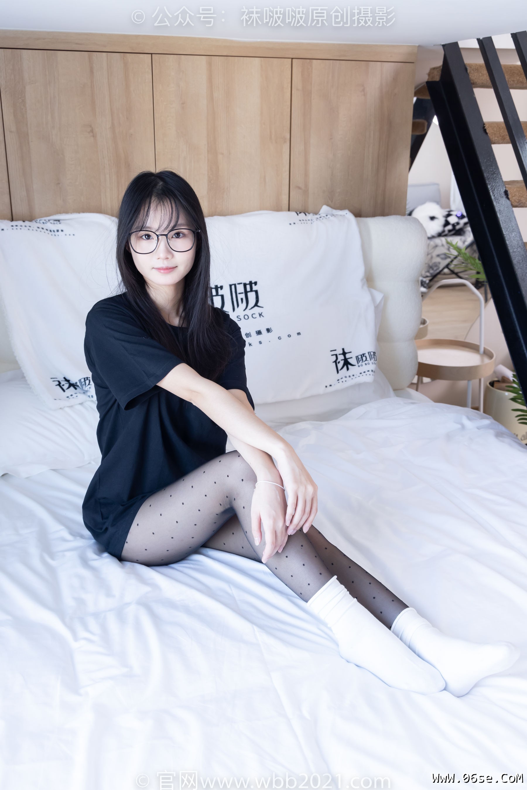 图片[145]-BoBoSocks袜啵啵 No.418 甜甜圈 – 板鞋、白棉袜、波点黑丝[145P]-六色网