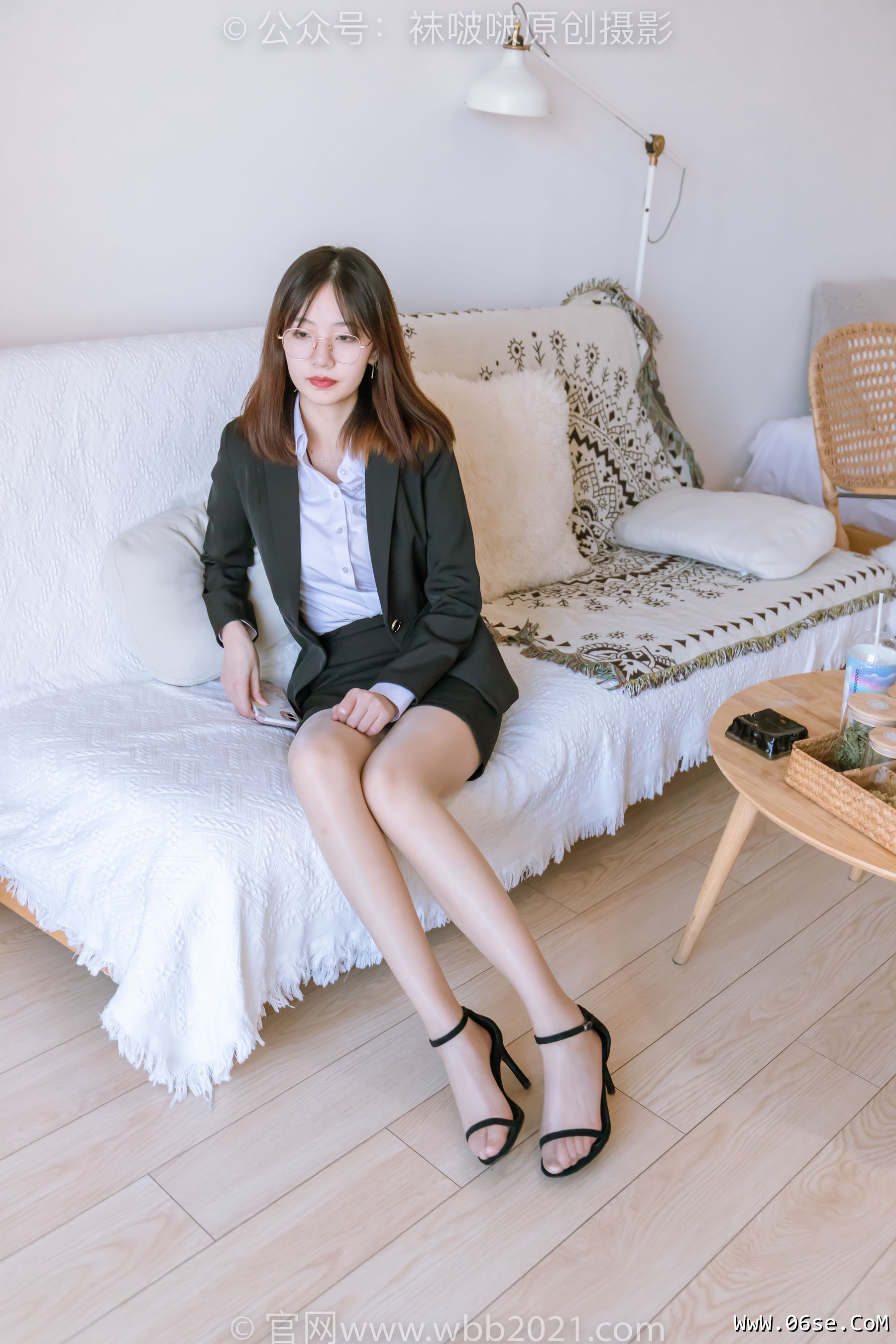 图片[39]-BoBoSocks袜啵啵 No.267 小甜豆 -高跟鞋、油亮肉丝、ol制服[129P]-六色网
