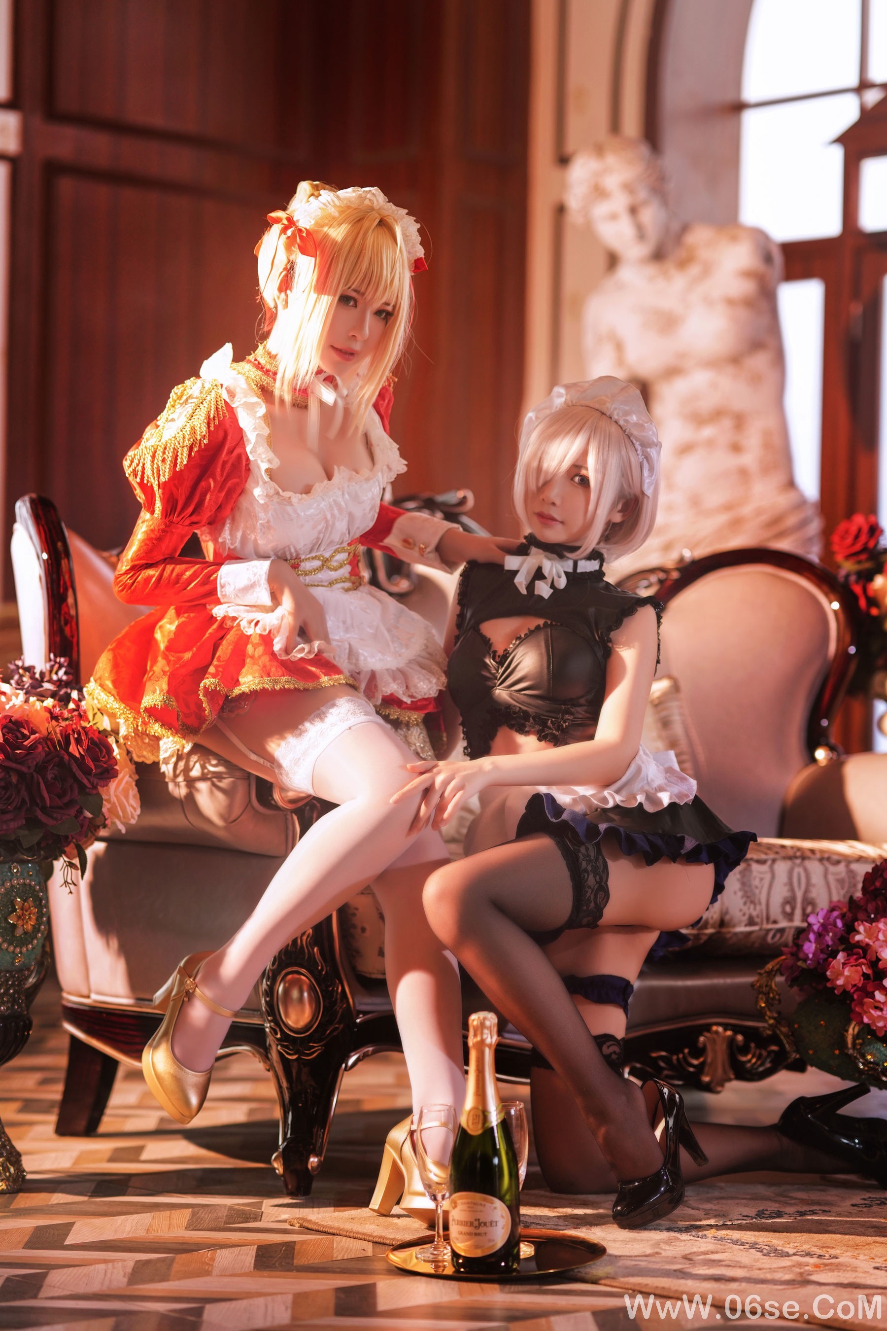 图片[11]-半半子&面饼仙儿 Claudius x Kyrielight Maid[22P]-六色网