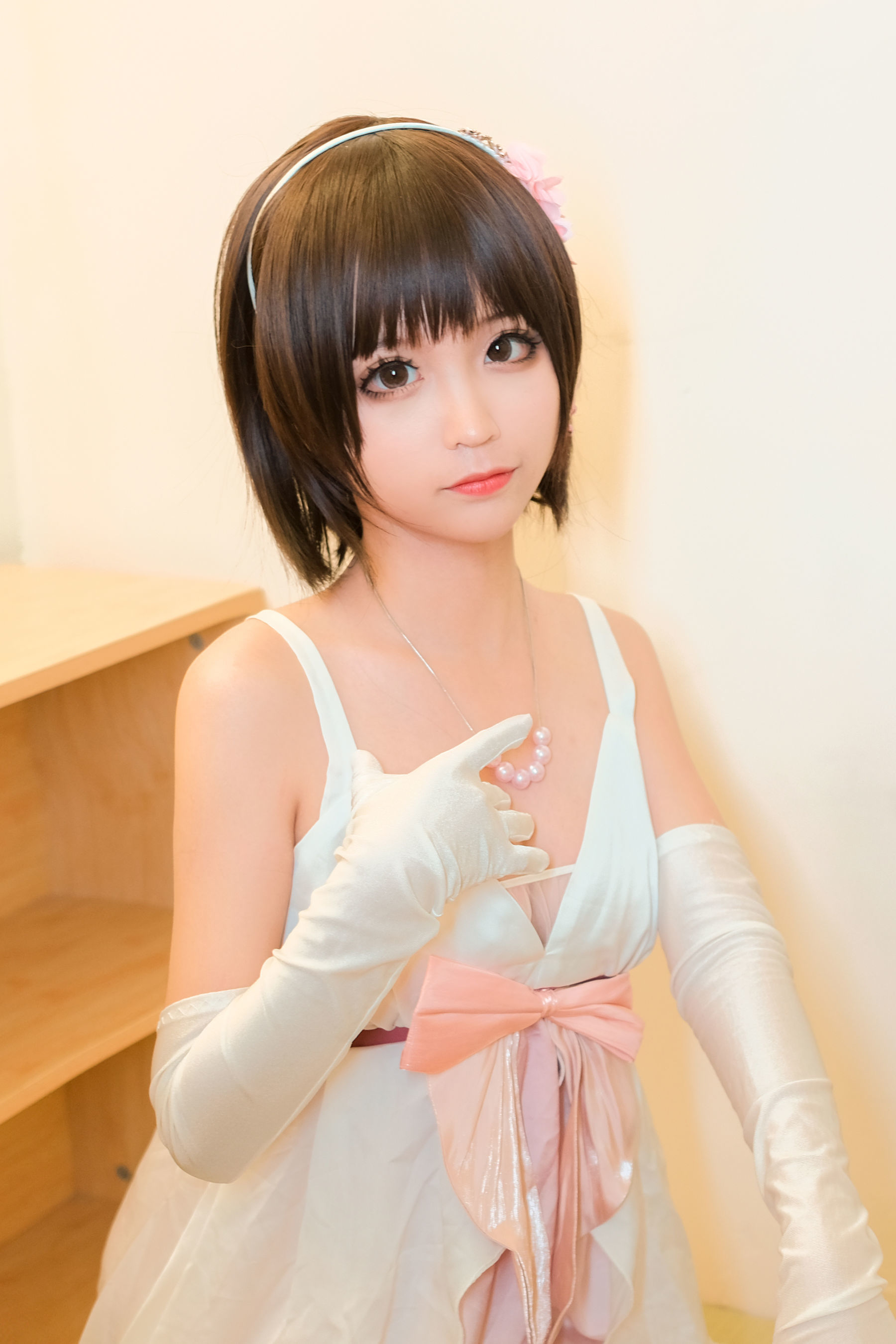 图片[3]-动漫博主蠢沫沫 加藤惠礼服[40P]-六色网