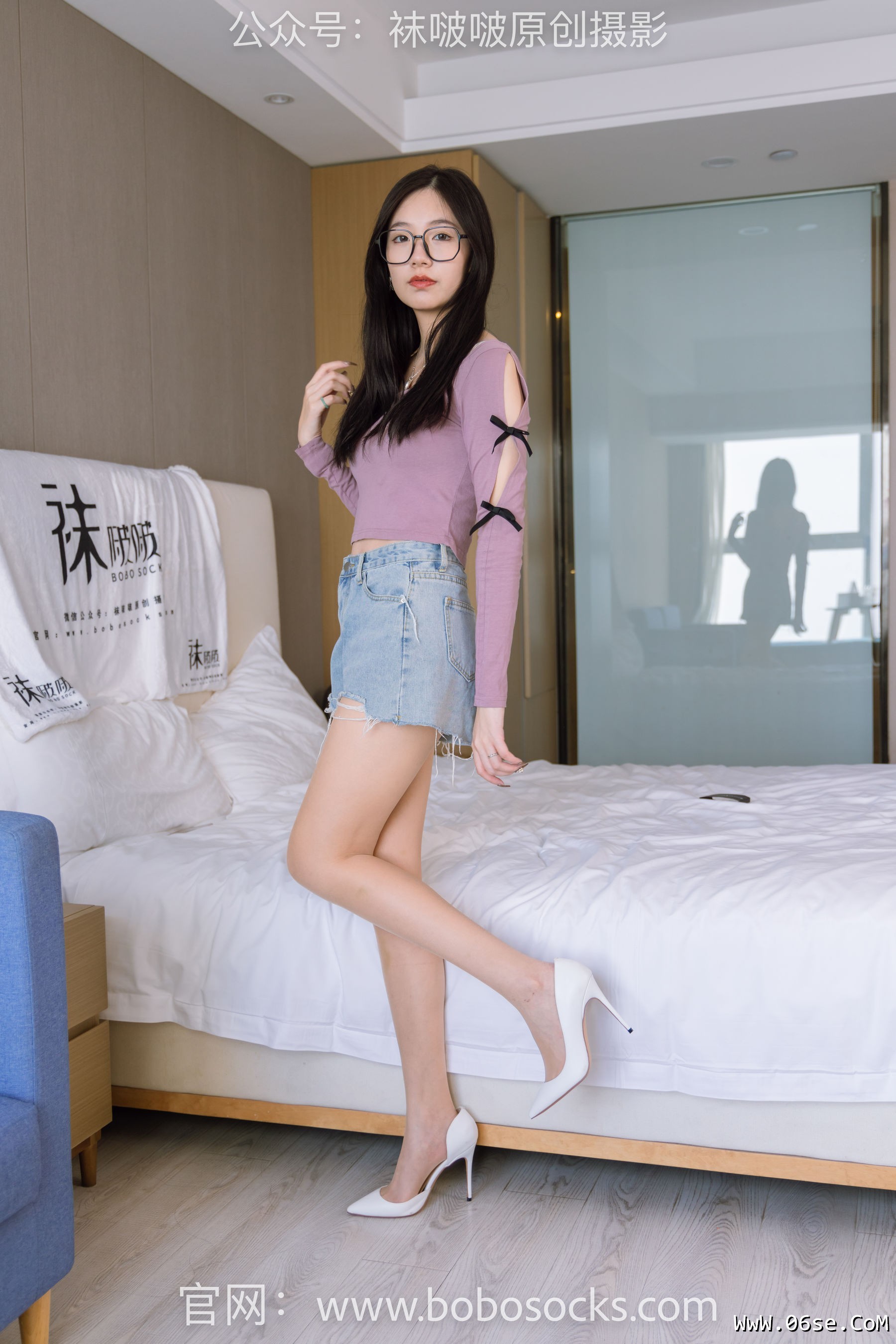 图片[124]-BoBoSocks袜啵啵 No.162 小甜豆-高跟鞋、肉丝、裸足[167P]-六色网