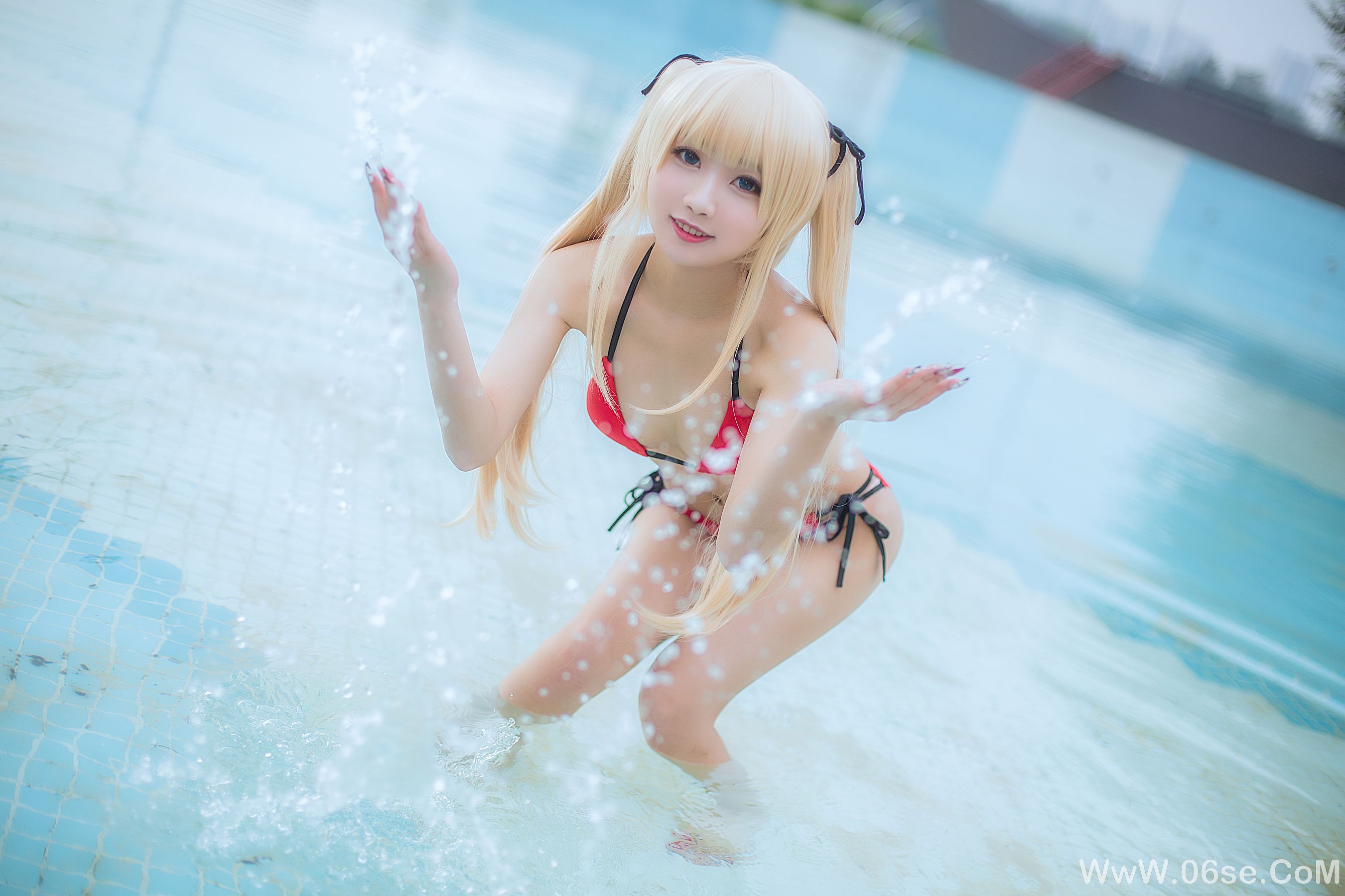 图片[13]-白嫩美少女 鬼畜瑶 – 水着[15P]-六色网