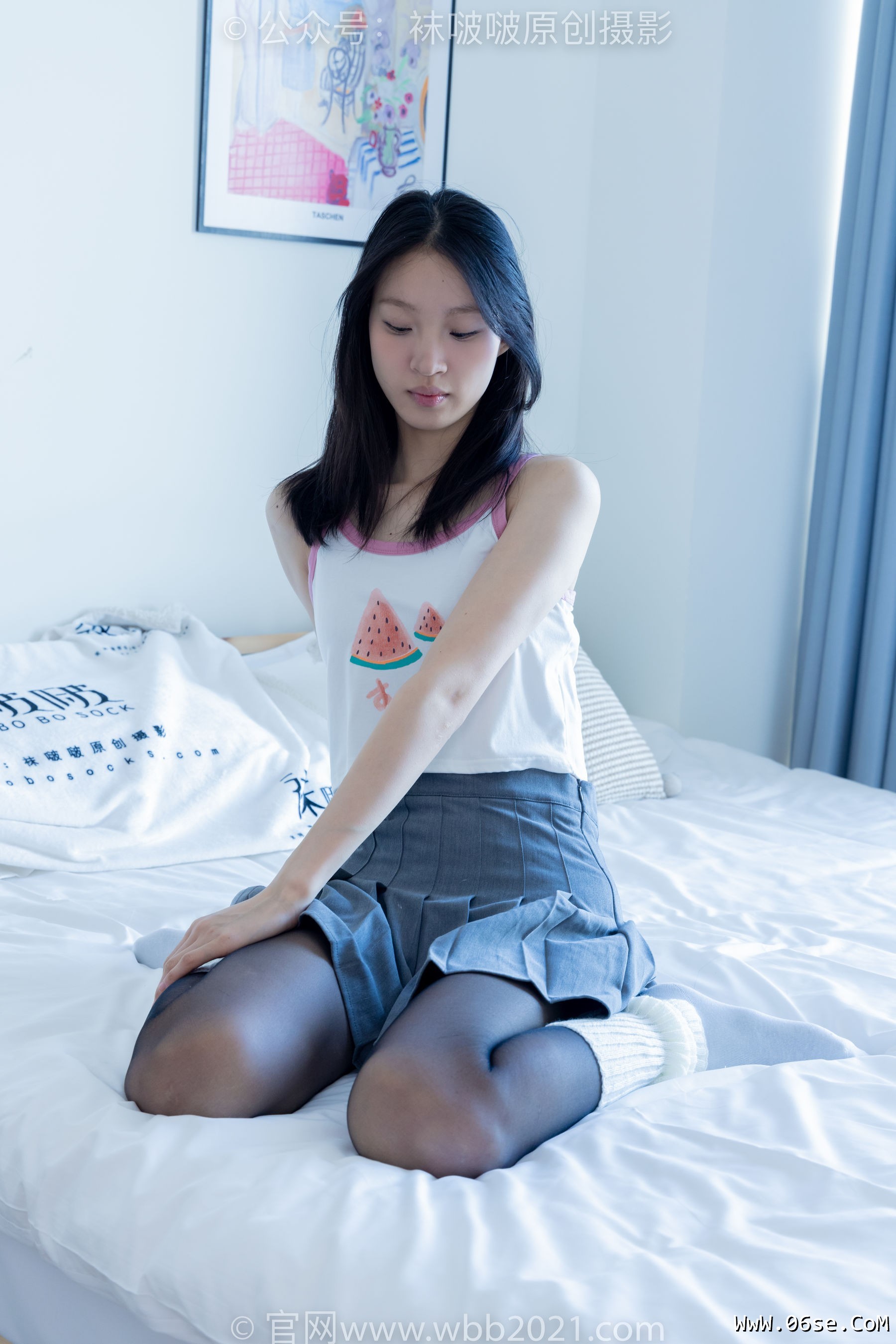 图片[101]-BoBoSocks袜啵啵 No.333 雪糕 -板鞋、白棉袜、黑丝、堆堆袜套[140P]-六色网