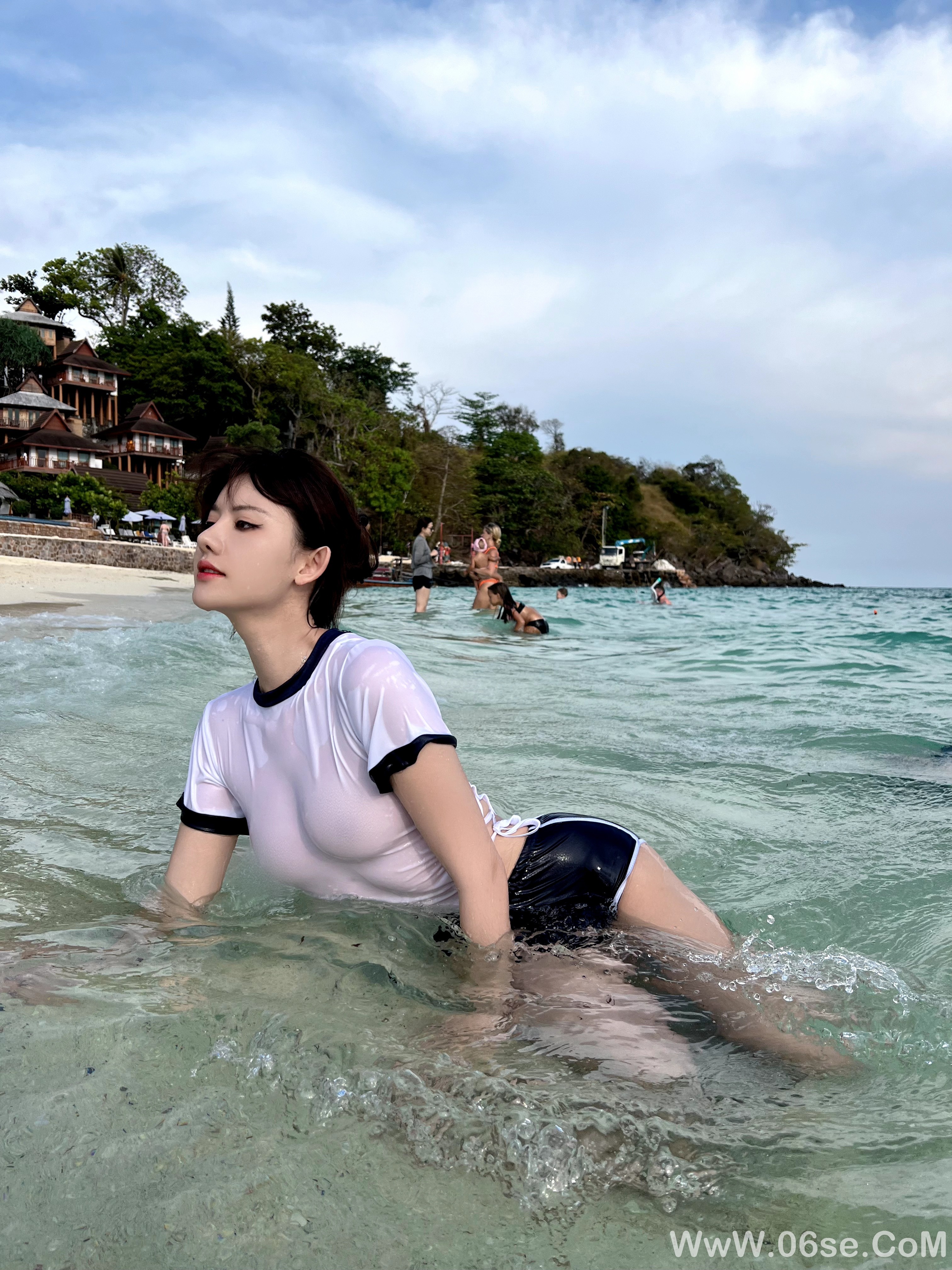 就是阿朱啊 – NO.007 海岛透视[56P]-六色网