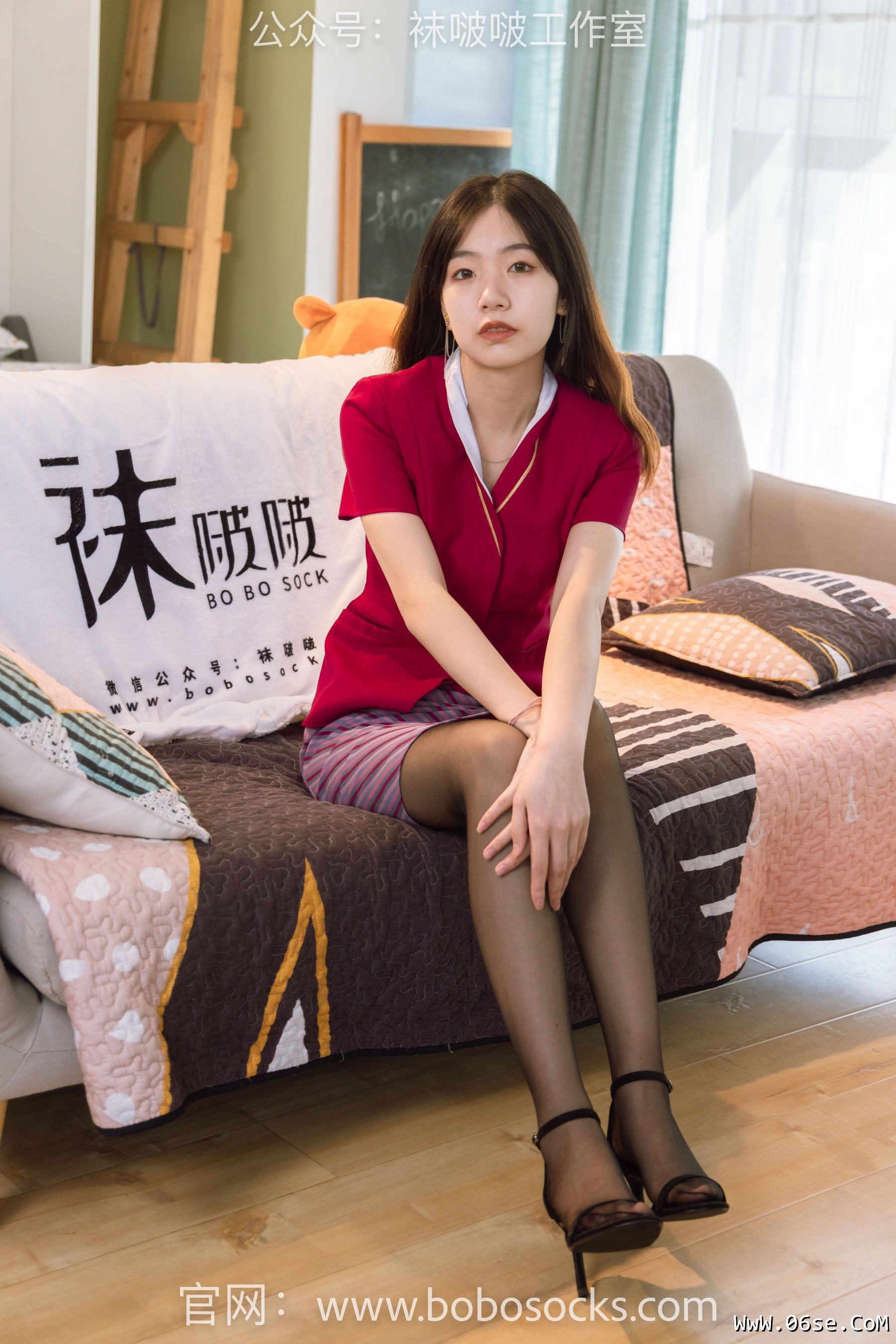 图片[73]-BoBoSocks袜啵啵 No.099 小甜豆-高跟鞋、黑丝、白丝[140P]-六色网