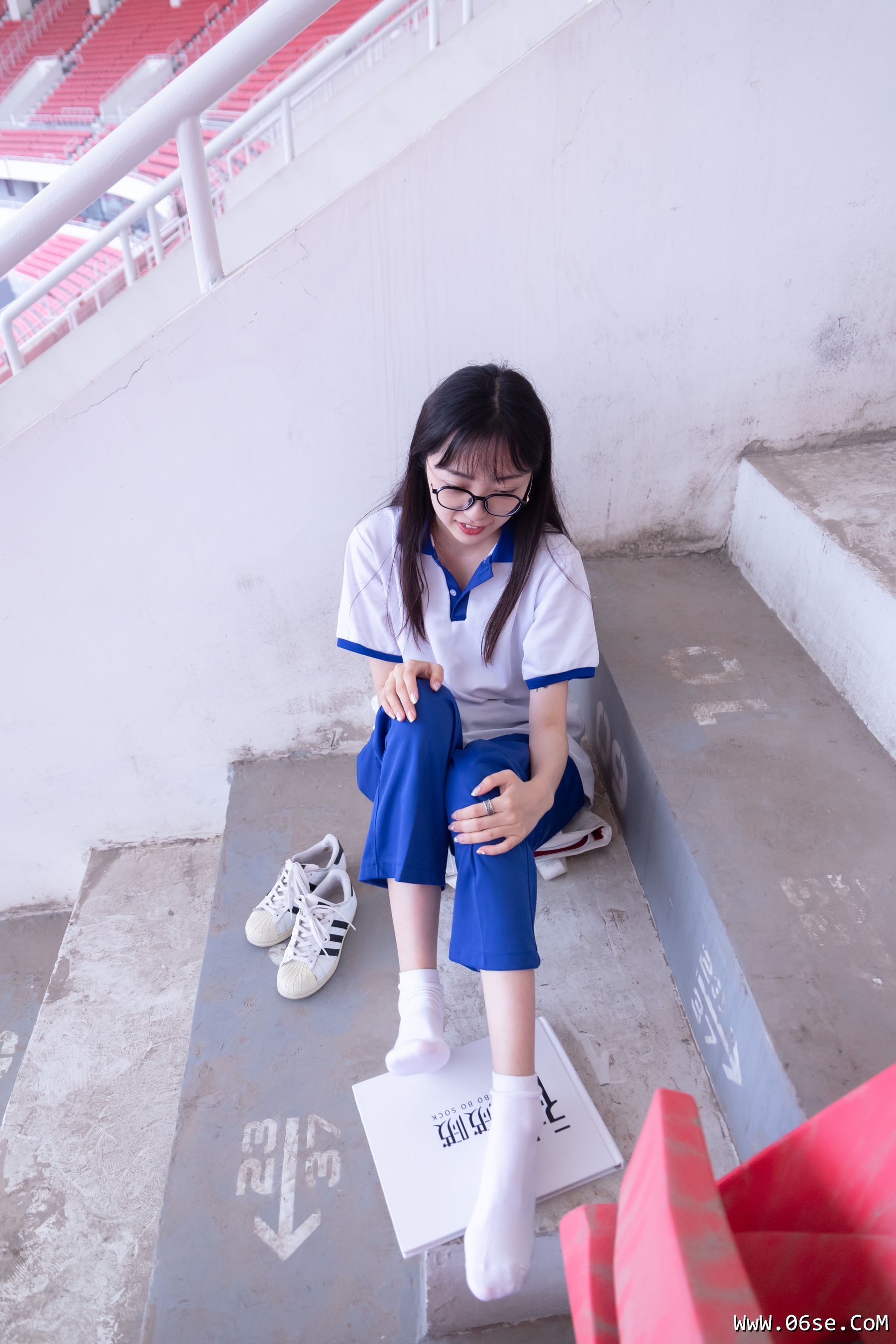 图片[76]-BoBoSocks袜啵啵 No.002 稚予-校服、贝壳头、白棉袜、裸足[139P]-六色网