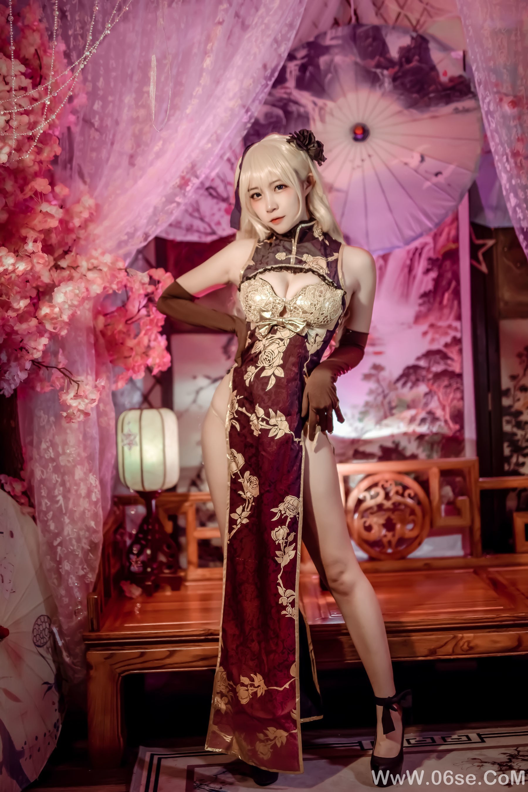 图片[17]-人气Coser二佐Nisa 金莲[20P]-六色网