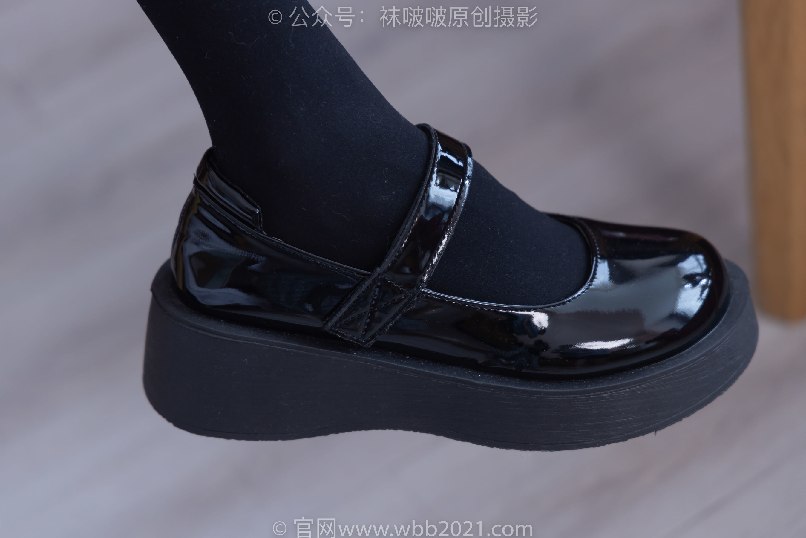 图片[149]-BoBoSocks袜啵啵 No.247 稚予 -皮鞋、黑丝大腿袜、地雷系女友[159P]-六色网