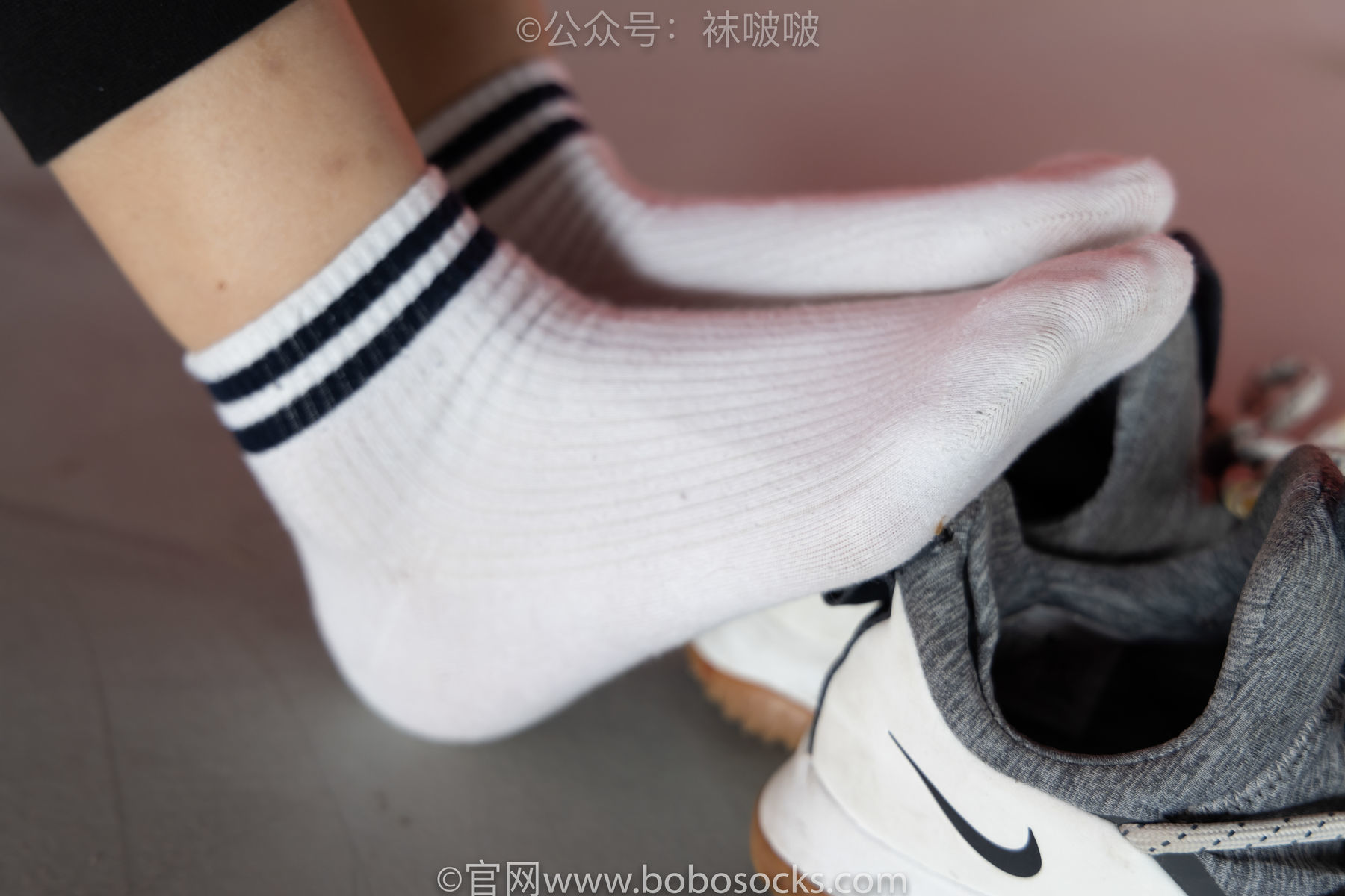 图片[61]-BoBoSocks袜啵啵 No.018 木木-运动鞋、白棉袜、裸足[136P]-六色网