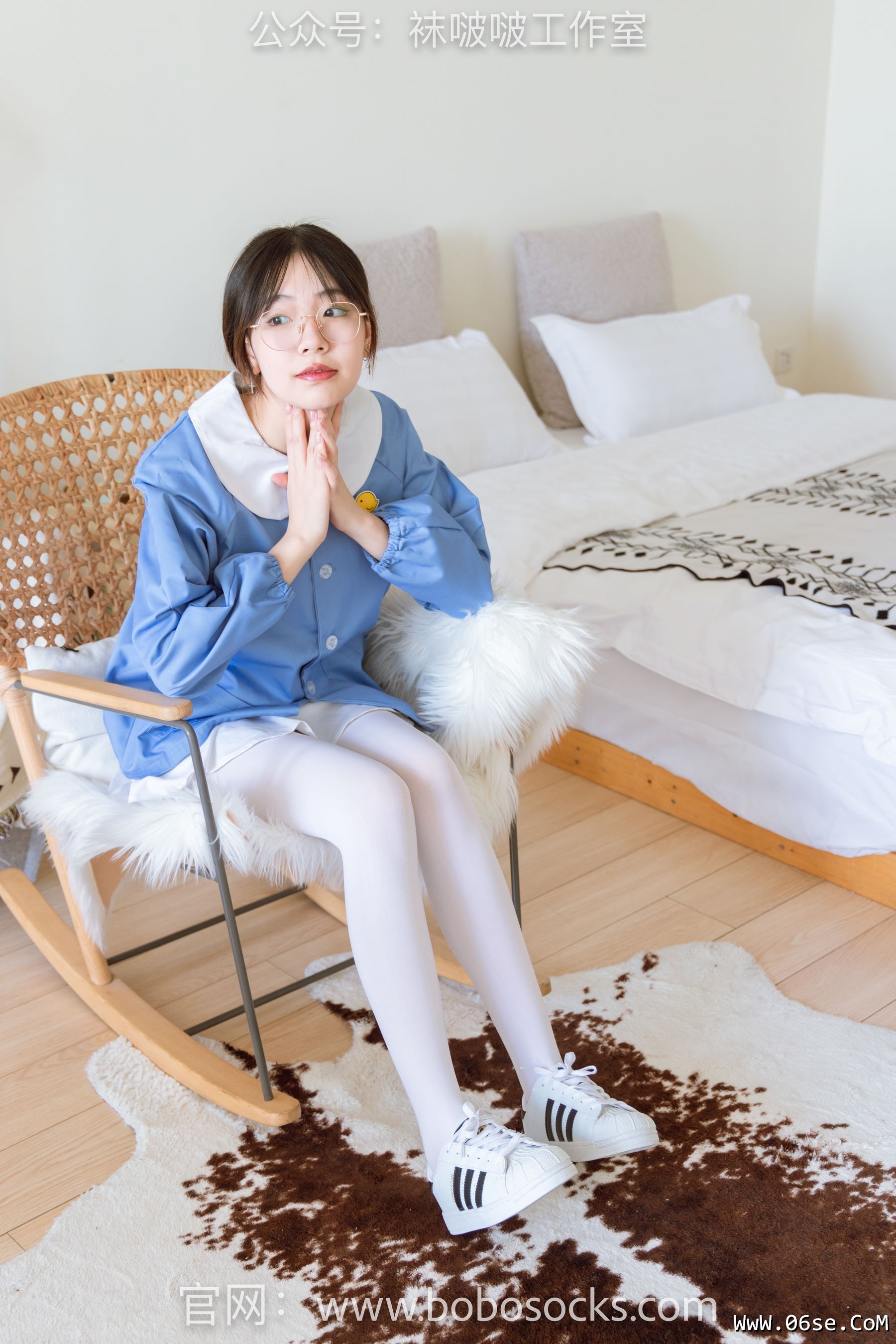 图片[13]-BoBoSocks袜啵啵 No.093 小甜豆-贝壳头、厚白丝[132P]-六色网