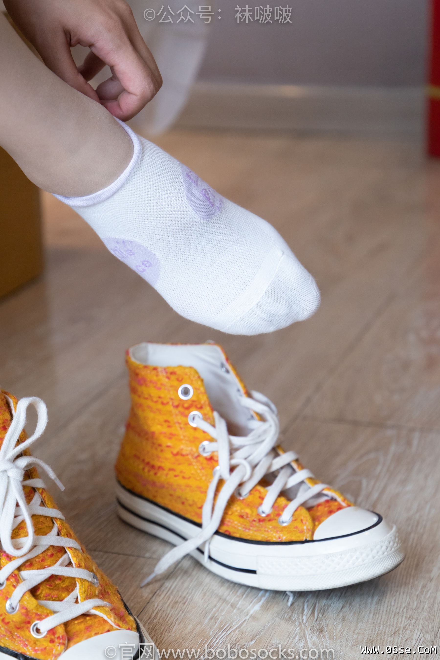 图片[28]-BoBoSocks袜啵啵 No.008 涵涵-帆布鞋、白色短棉袜、肉丝[139P]-六色网