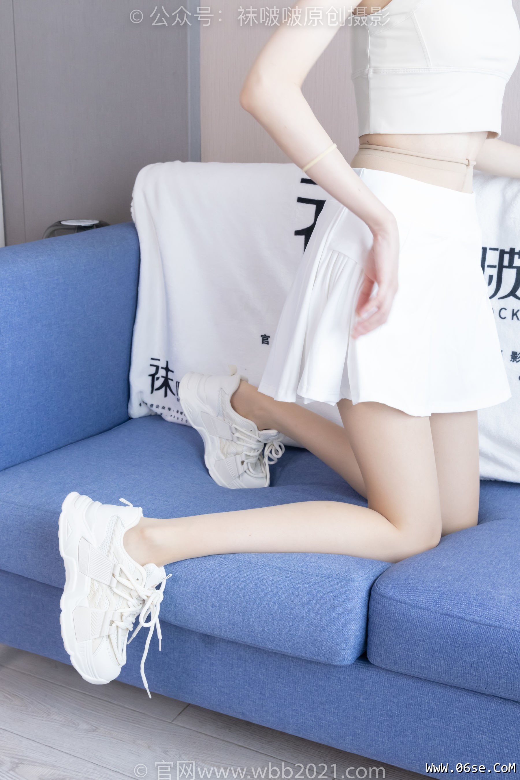 图片[31]-BoBoSocks袜啵啵 No.424 稚予 -运动鞋、白棉袜、肉丝、腰丝[140P]-六色网