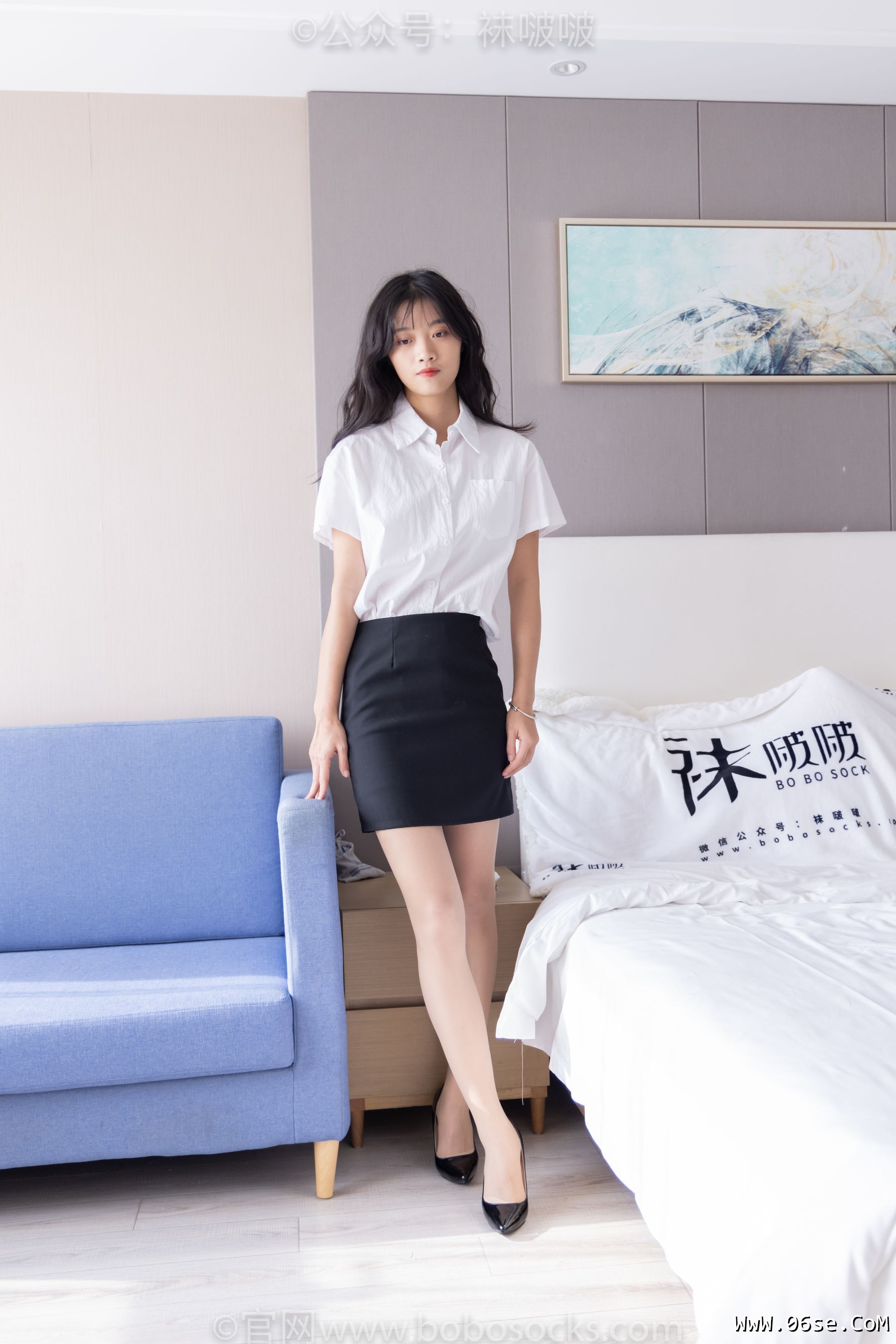 图片[5]-BoBoSocks袜啵啵 No.071 涵涵-OL制服、高跟鞋、肉丝[145P]-六色网