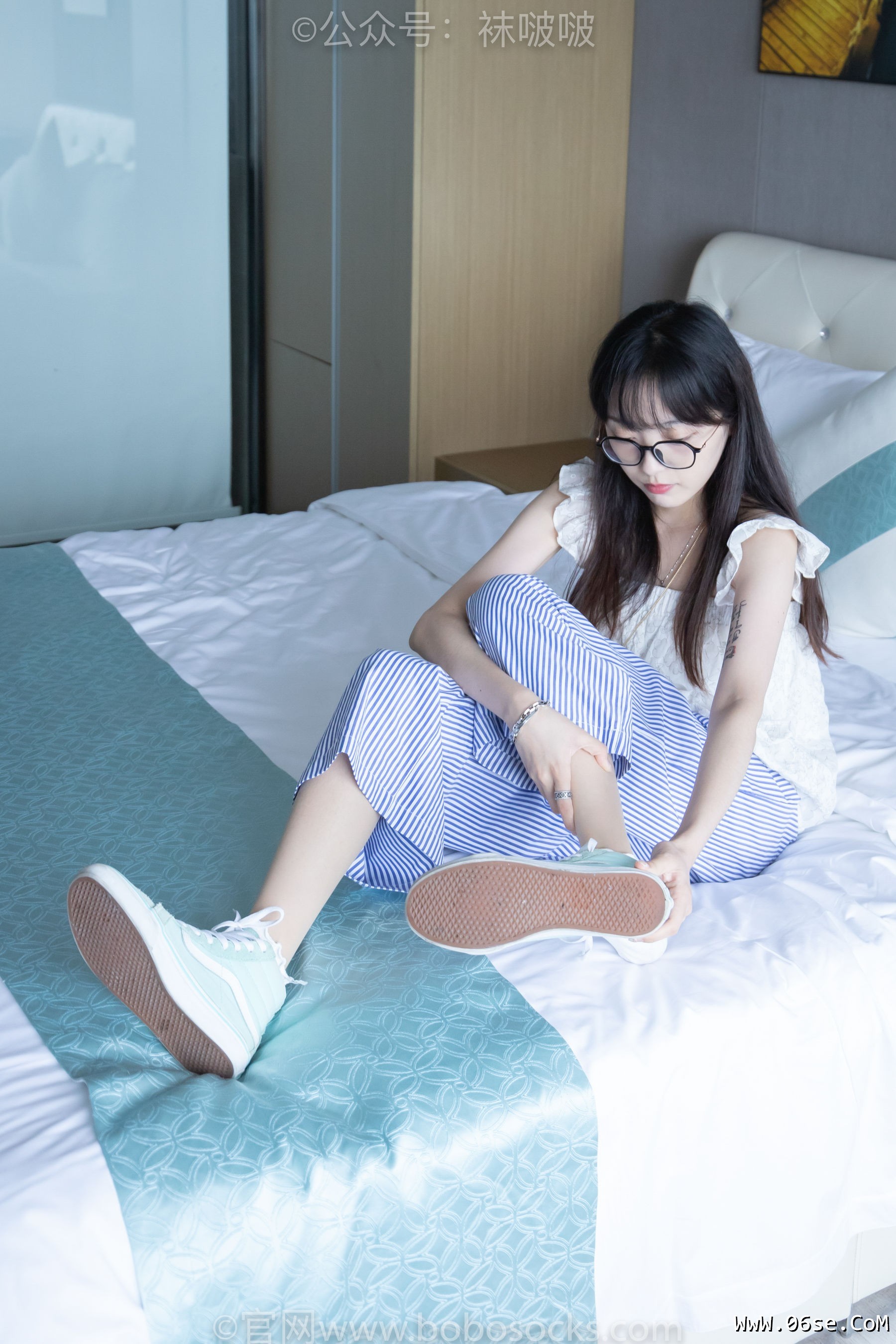 图片[40]-BoBoSocks袜啵啵 No.027 稚予- vans、白色棉袜、肉丝[136P]-六色网