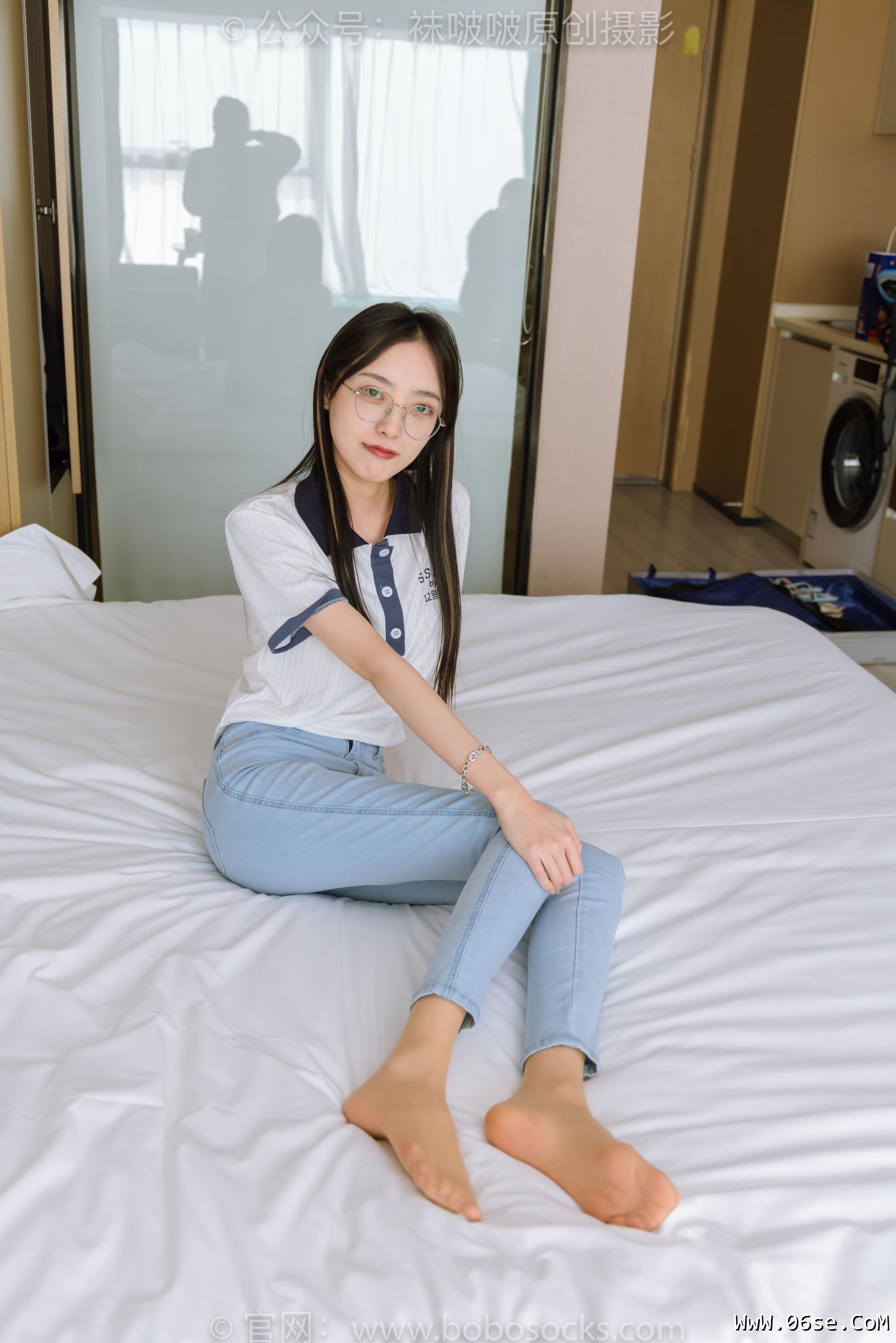 图片[99]-BoBoSocks袜啵啵 No.161 稚予-贝壳头板鞋、肉丝、裤里丝[140P]-六色网