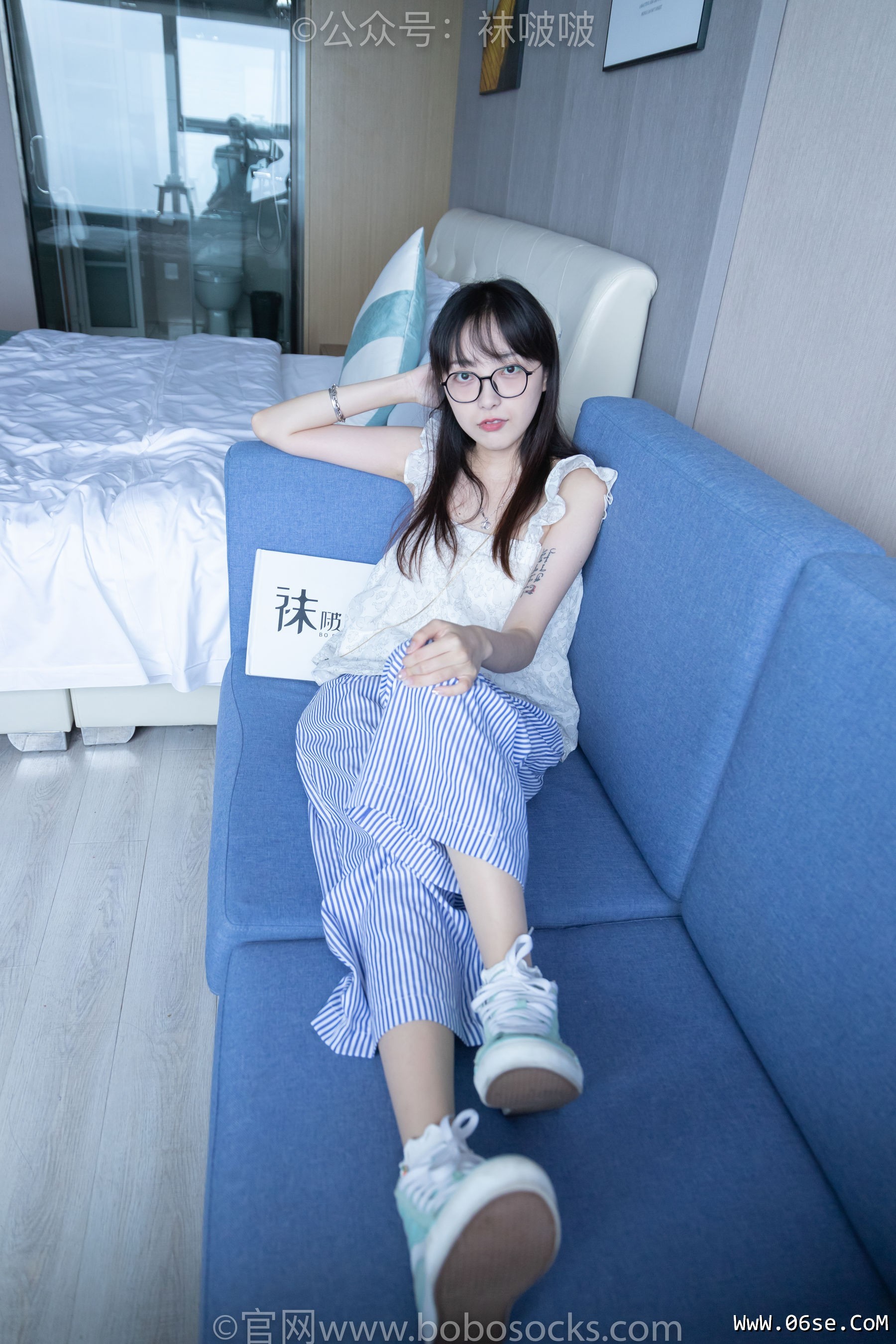 图片[18]-BoBoSocks袜啵啵 No.027 稚予- vans、白色棉袜、肉丝[136P]-六色网