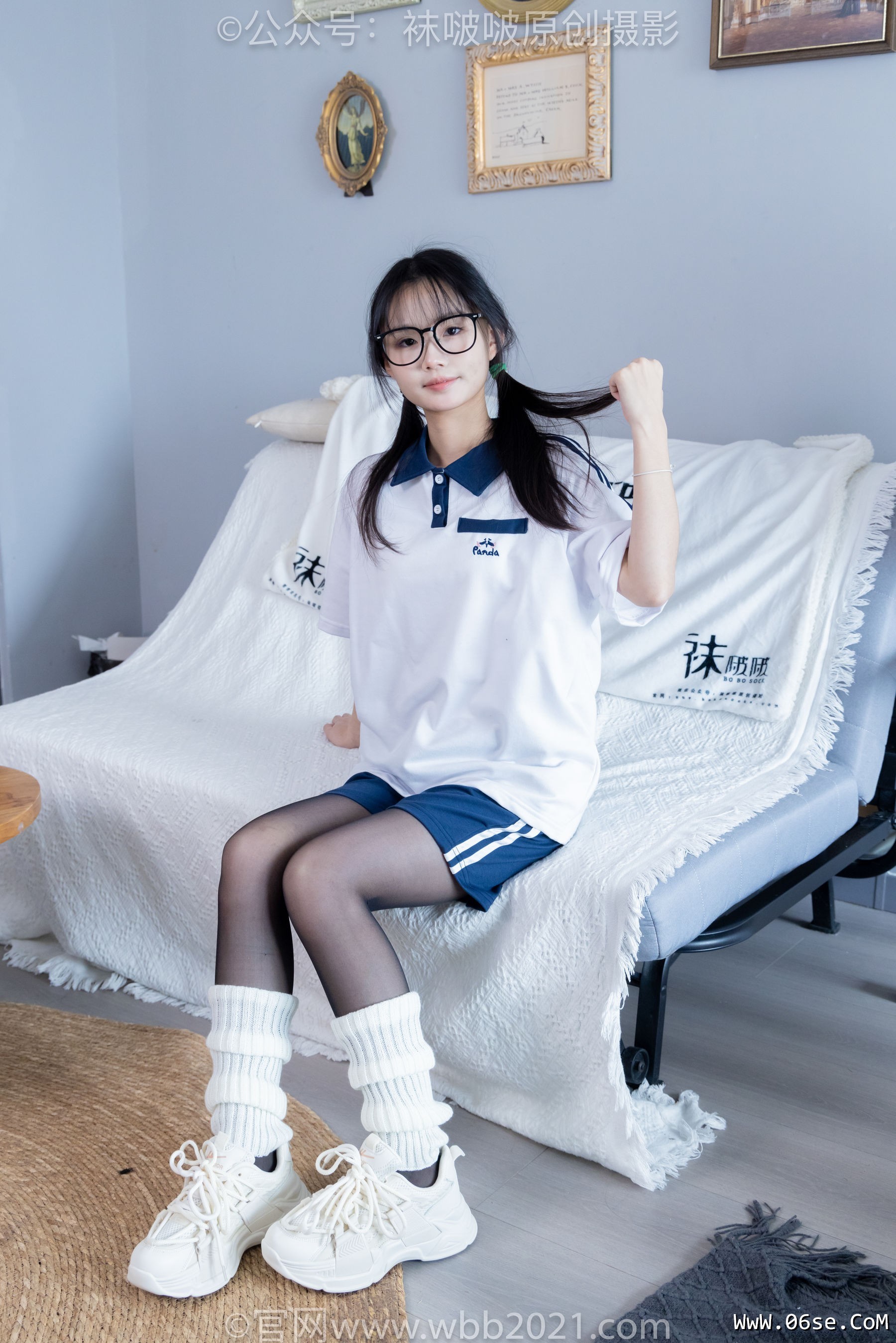 图片[46]-BoBoSocks袜啵啵 No.335 甜甜圈 -校服、运动鞋、薄黑丝、袜套[154P]-六色网