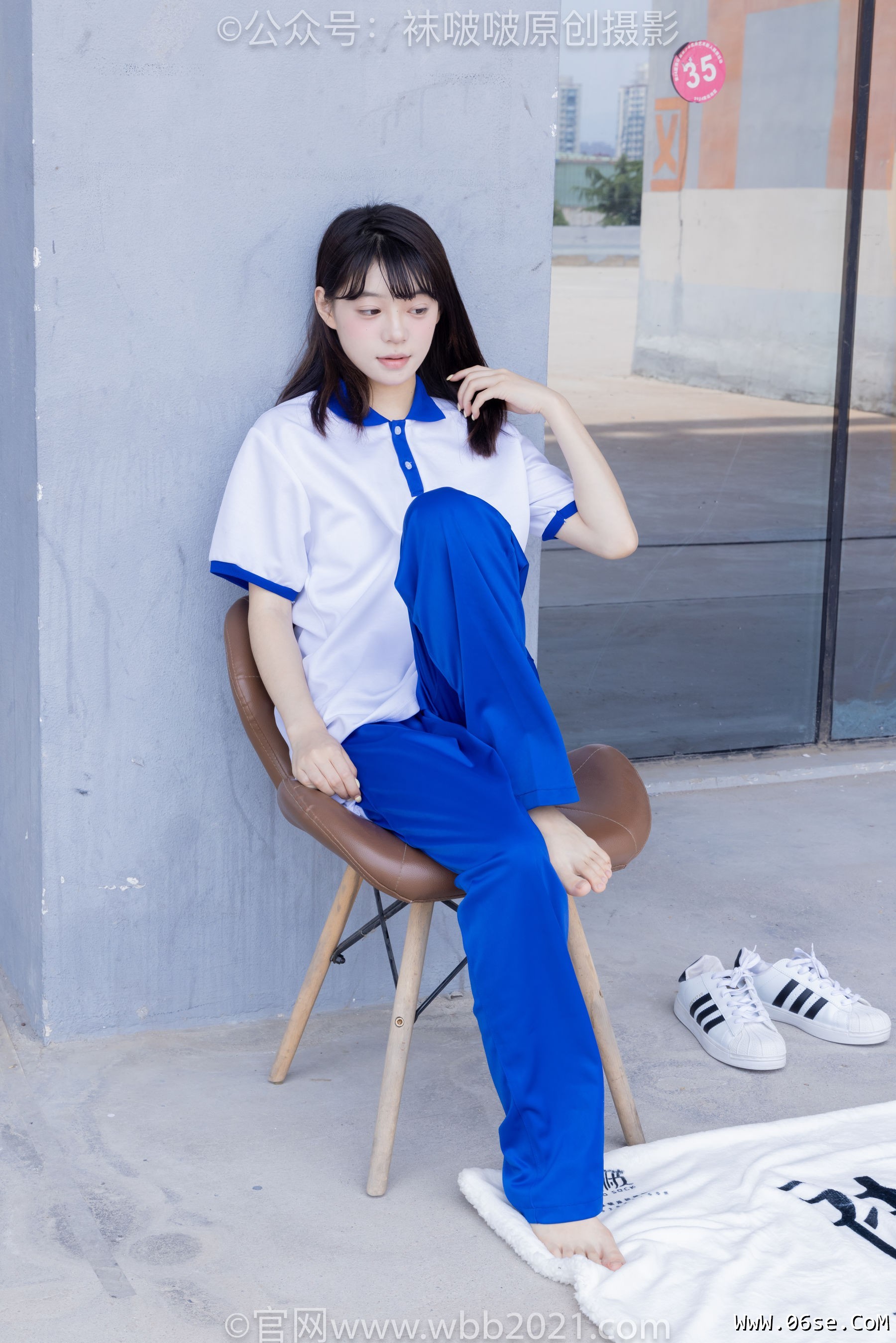 图片[29]-BoBoSocks袜啵啵 No.393 糯米 -板鞋、白棉袜、裸足、校服[150P]-六色网