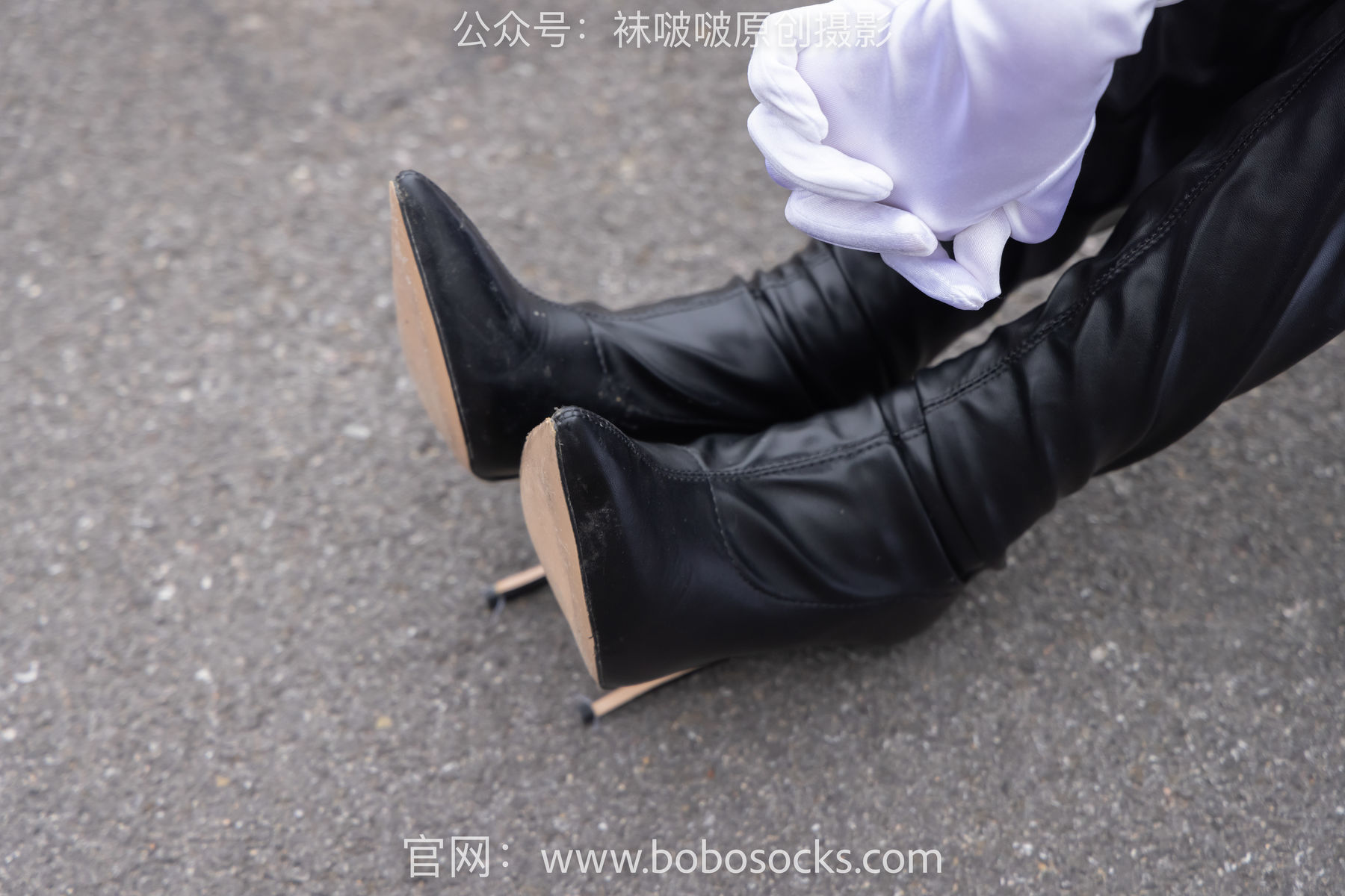 图片[84]-BoBoSocks袜啵啵 No.146 小甜豆-高跟长靴、黑色踩脚裤、肉丝[154P]-六色网