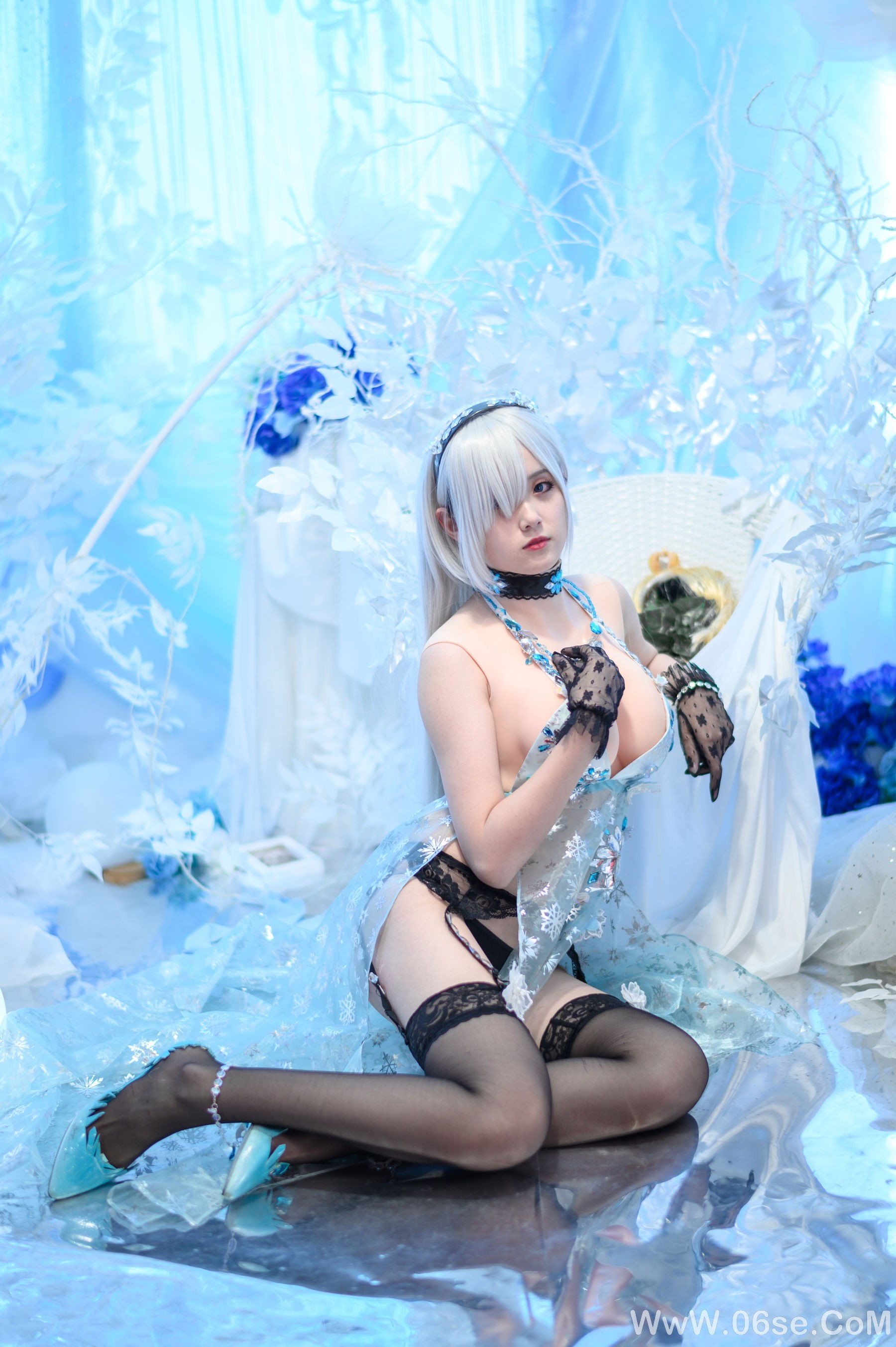 图片[16]-Coser小姐姐Akisoso秋楚楚 女皇[28P]-六色网