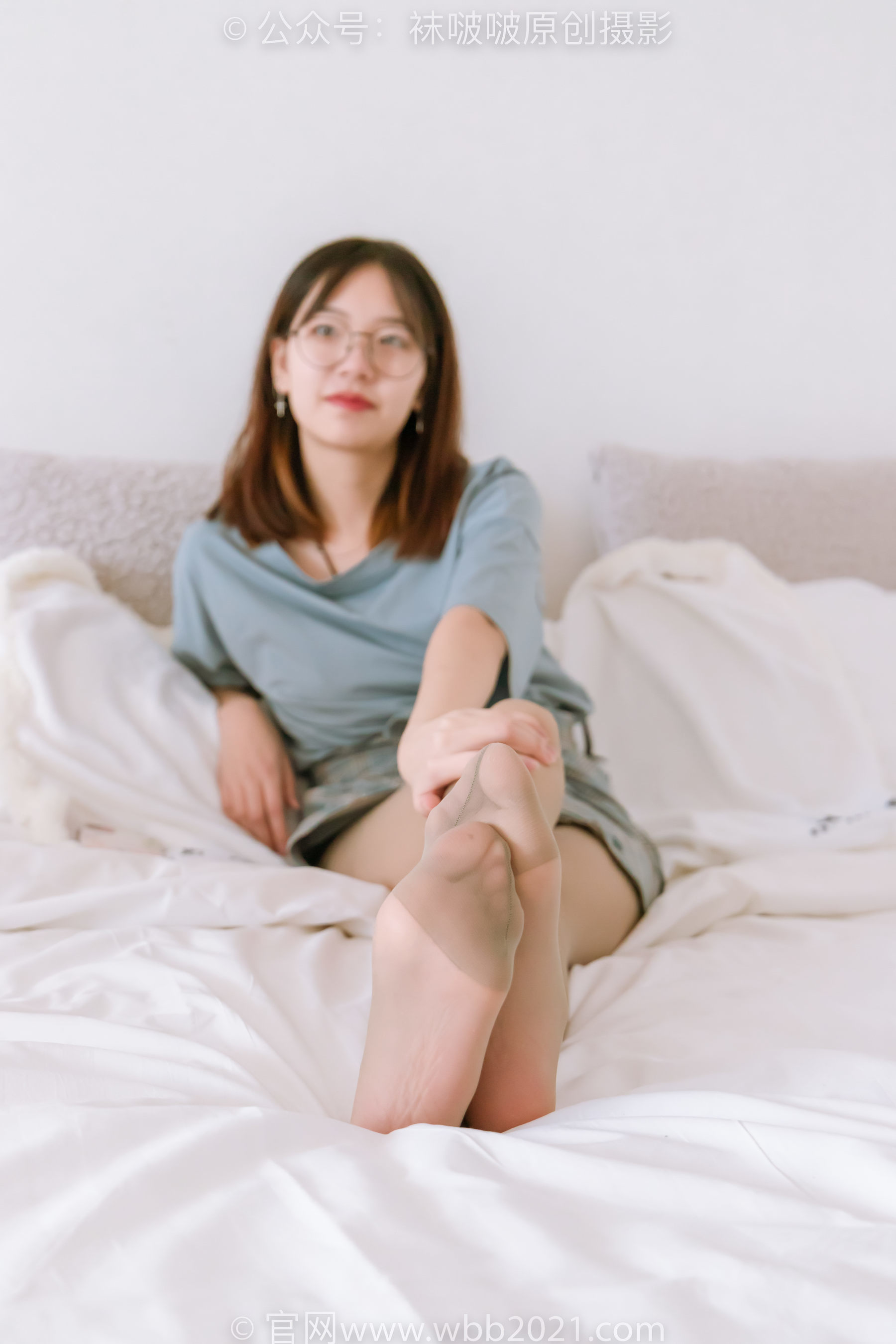 图片[78]-BoBoSocks袜啵啵 No.239 小甜豆-棉拖鞋、灰丝、裸足[140P]-六色网