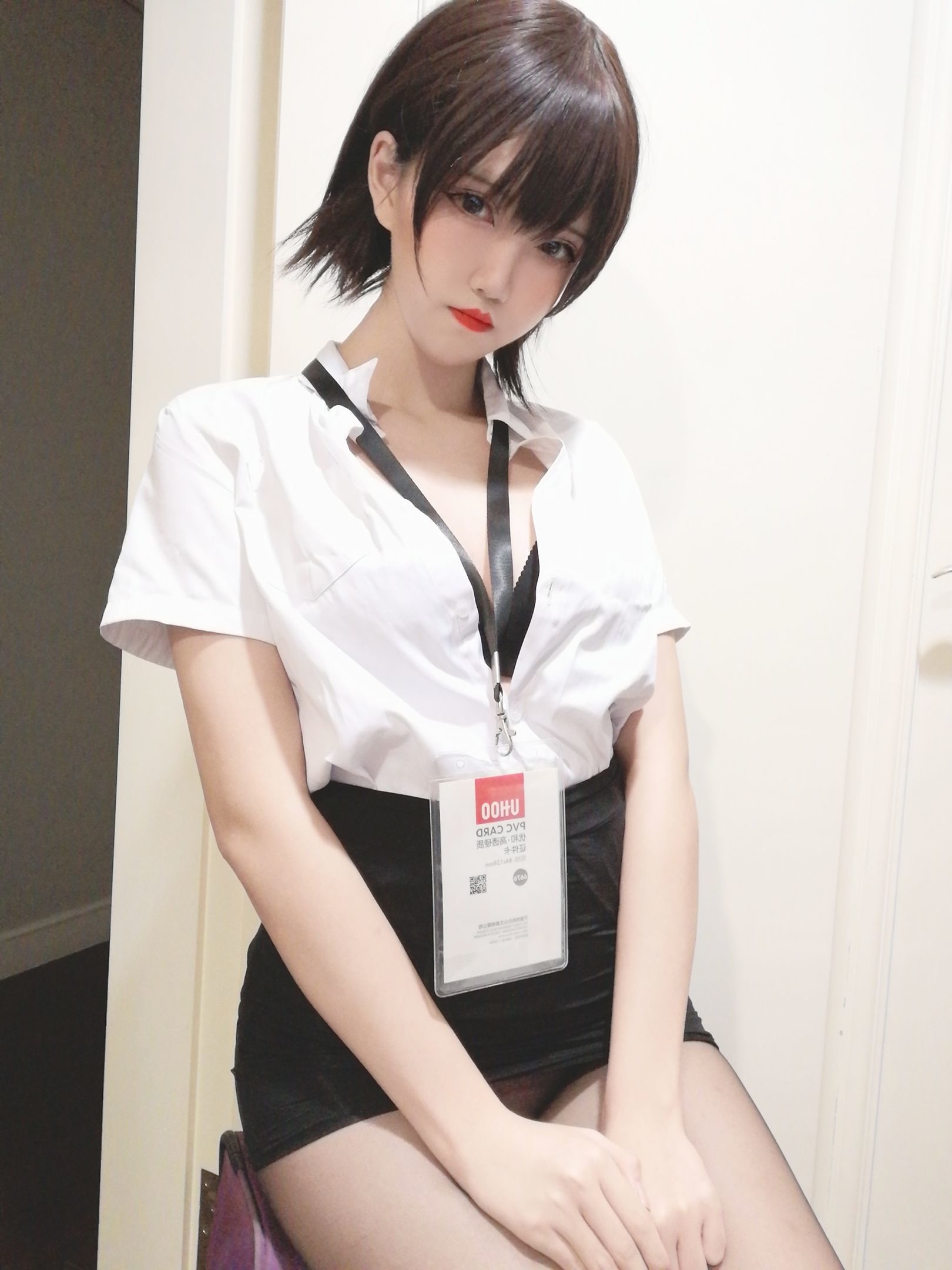 图片[7]-鬼马少女阿薰kaOri 黑丝OL[39P]-六色网