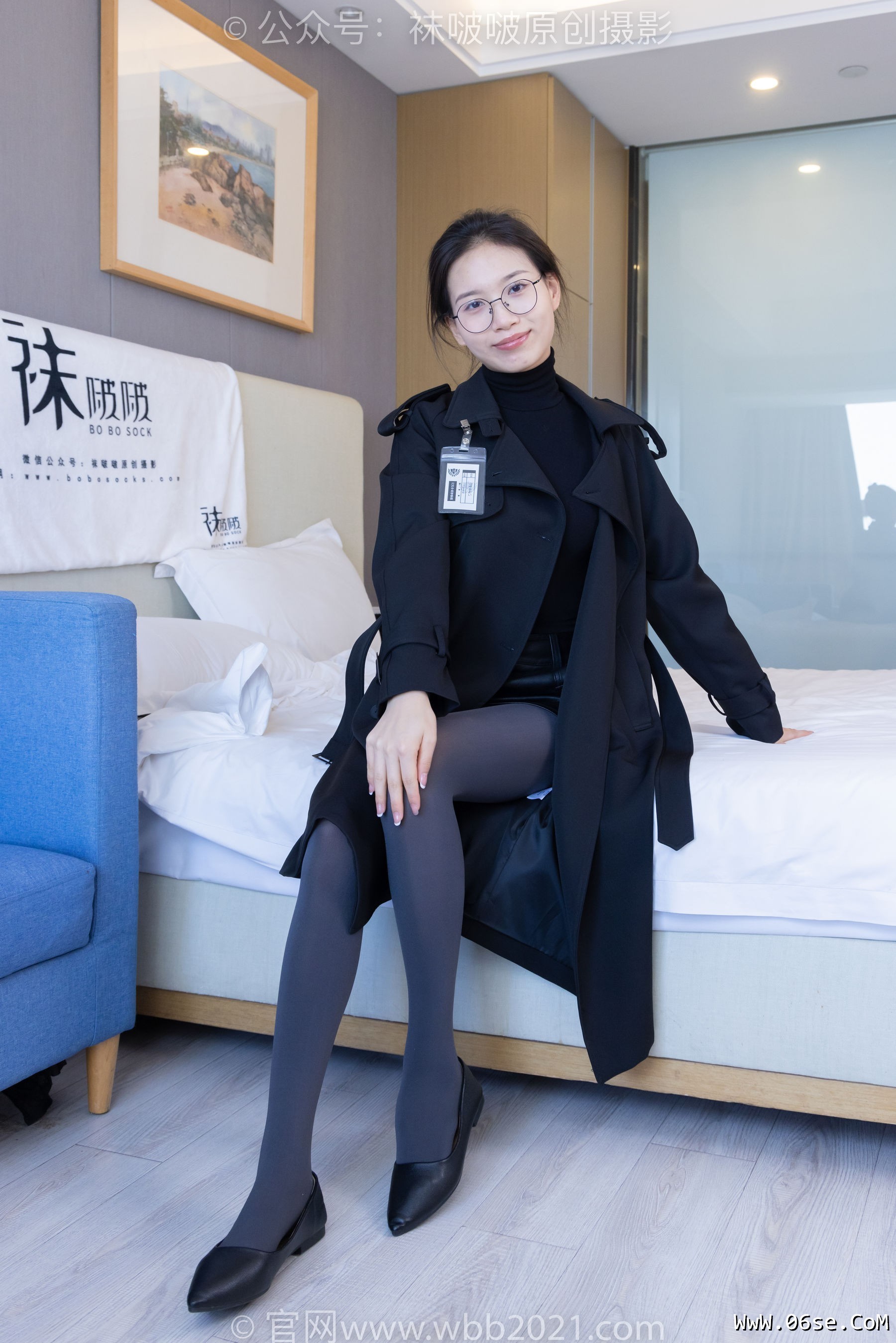 图片[116]-BoBoSocks袜啵啵 No.365 芝士 -短靴、平底鞋、厚黑丝、厚灰丝[140P]-六色网