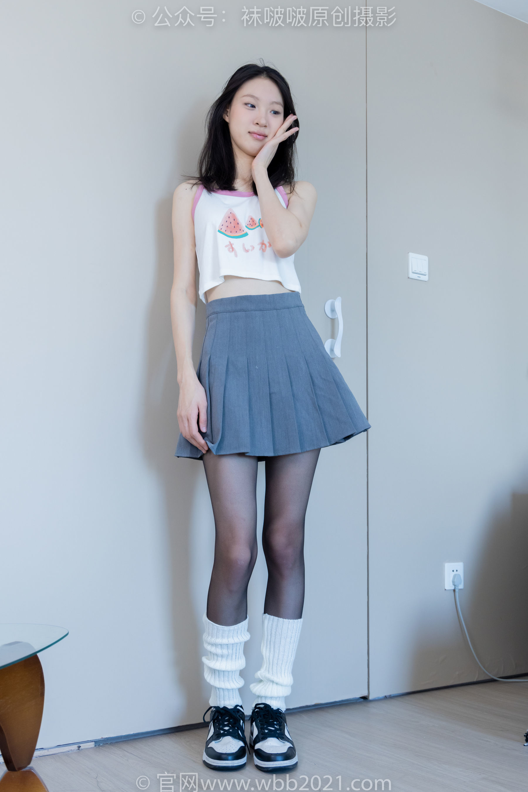 图片[24]-BoBoSocks袜啵啵 No.333 雪糕 -板鞋、白棉袜、黑丝、堆堆袜套[140P]-六色网