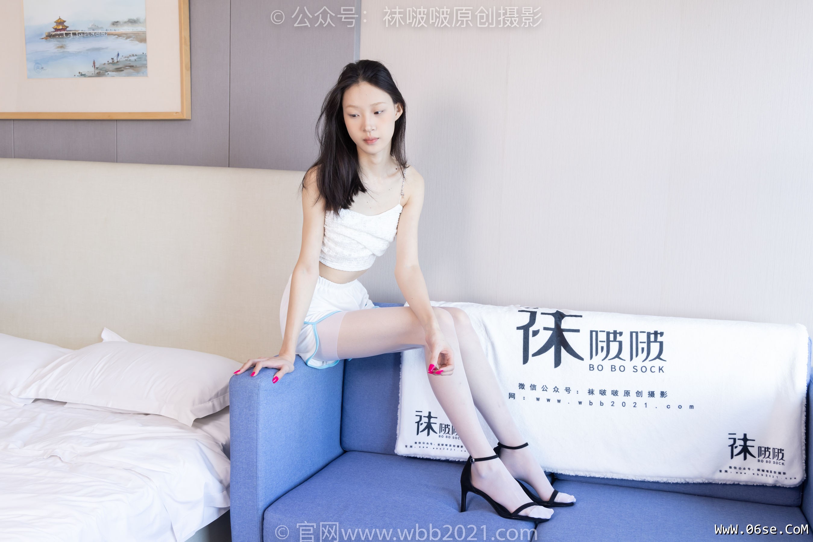图片[24]-BoBoSocks袜啵啵 No.360 雪糕 -高跟鞋、白丝、灰丝[155P]-六色网
