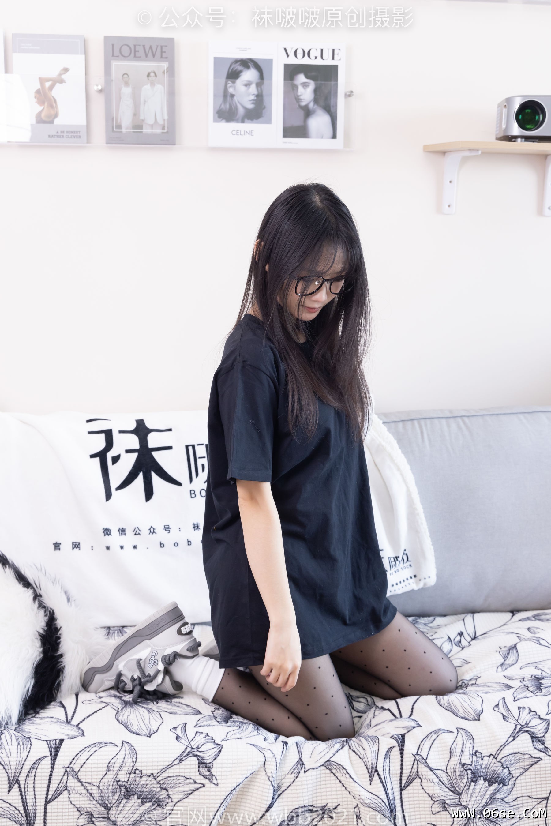 图片[77]-BoBoSocks袜啵啵 No.418 甜甜圈 – 板鞋、白棉袜、波点黑丝[145P]-六色网