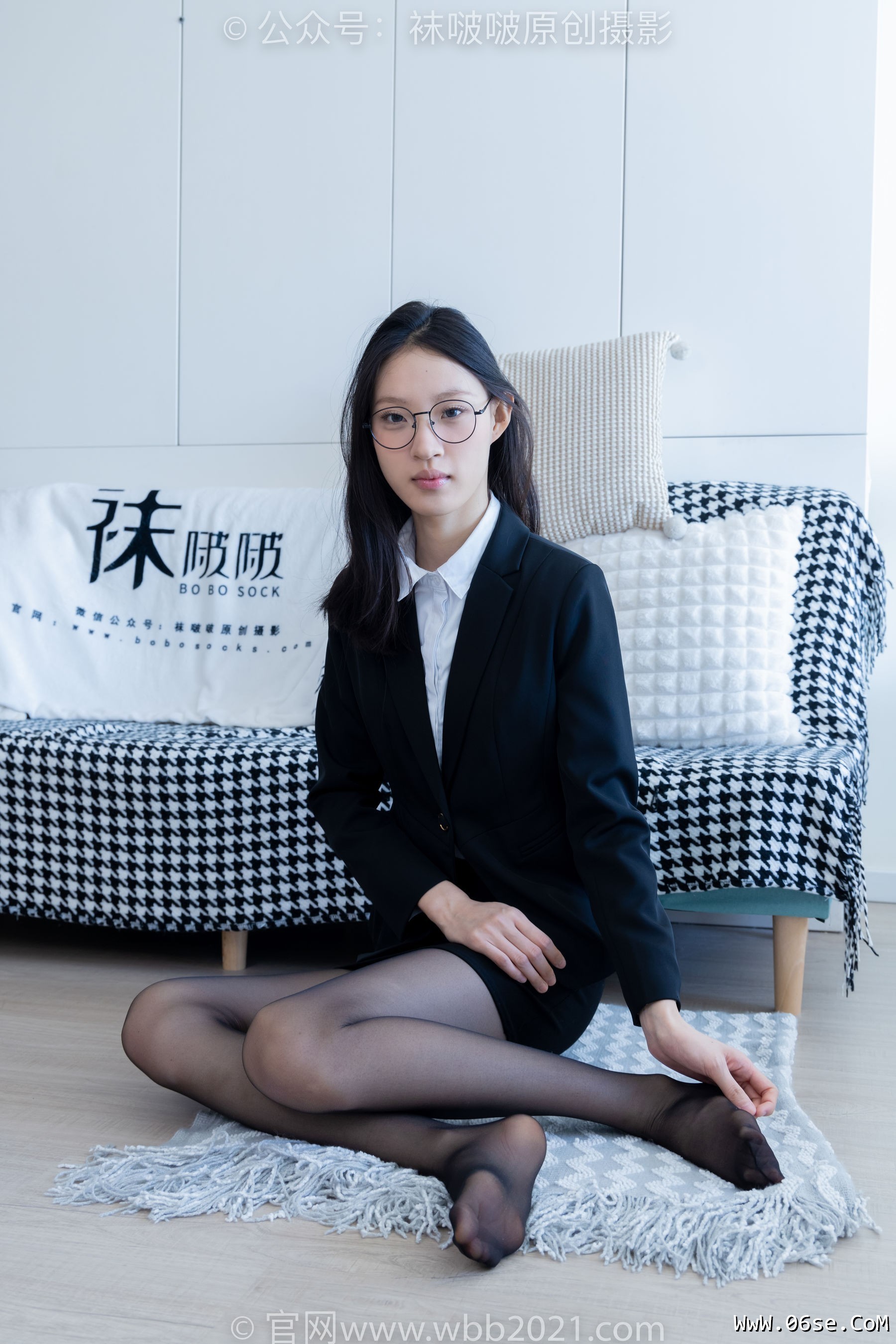 图片[89]-BoBoSocks袜啵啵 No.327 雪糕 -高跟鞋、黑丝、ol风[140P]-六色网