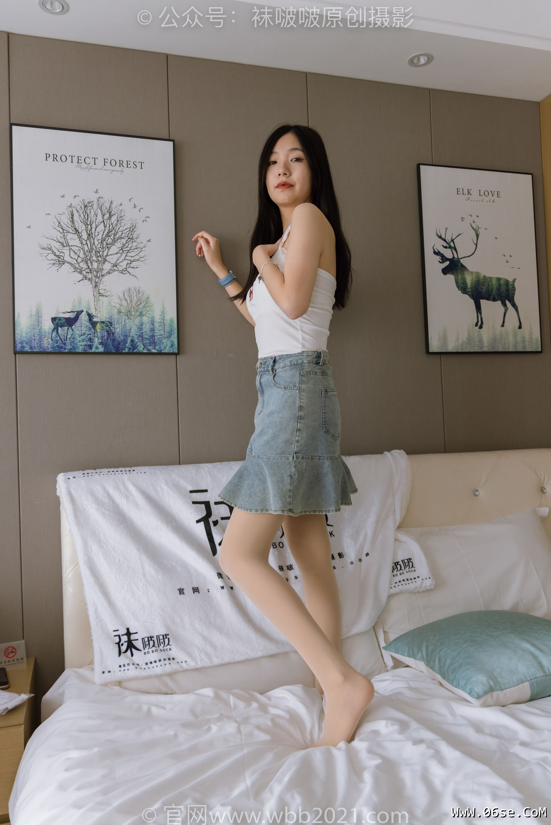 图片[12]-BoBoSocks袜啵啵 No.408 小甜豆 -高跟鞋、厚肉丝、丝袜和裸足踩奶油蛋糕和泡芙剧情[157P]-六色网