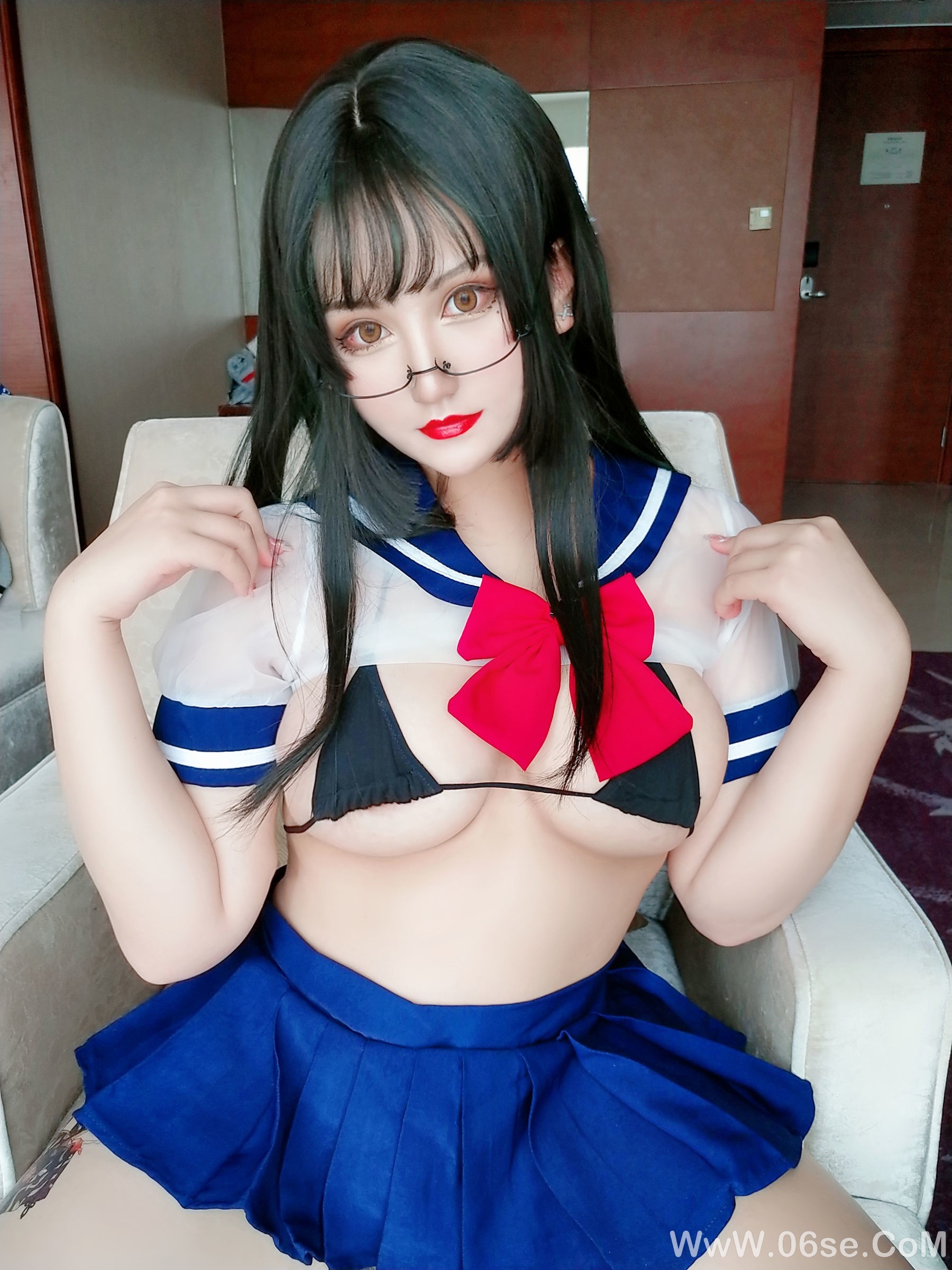 图片[16]-夏鸽鸽不想起床 透明jk[36P]-六色网