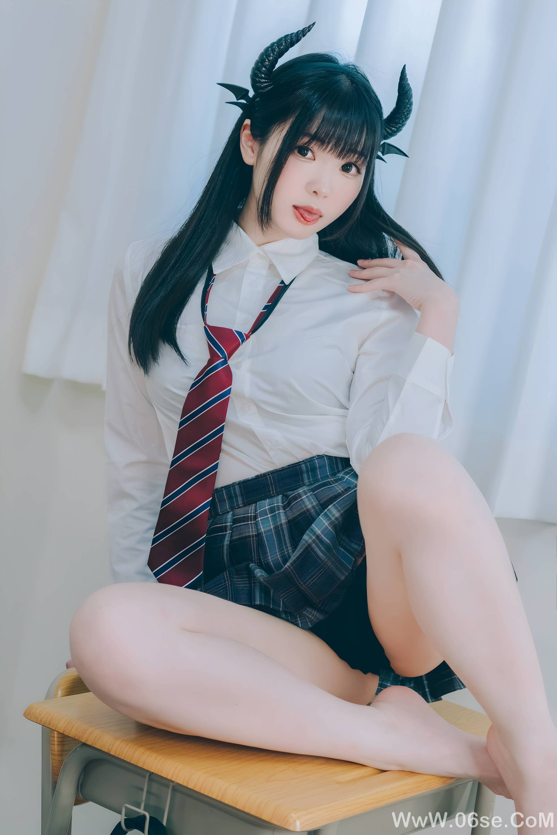图片[52]-微博妹纸霜月shimo – 隣のサキュバス霜月さん vol.01[123P]-六色网
