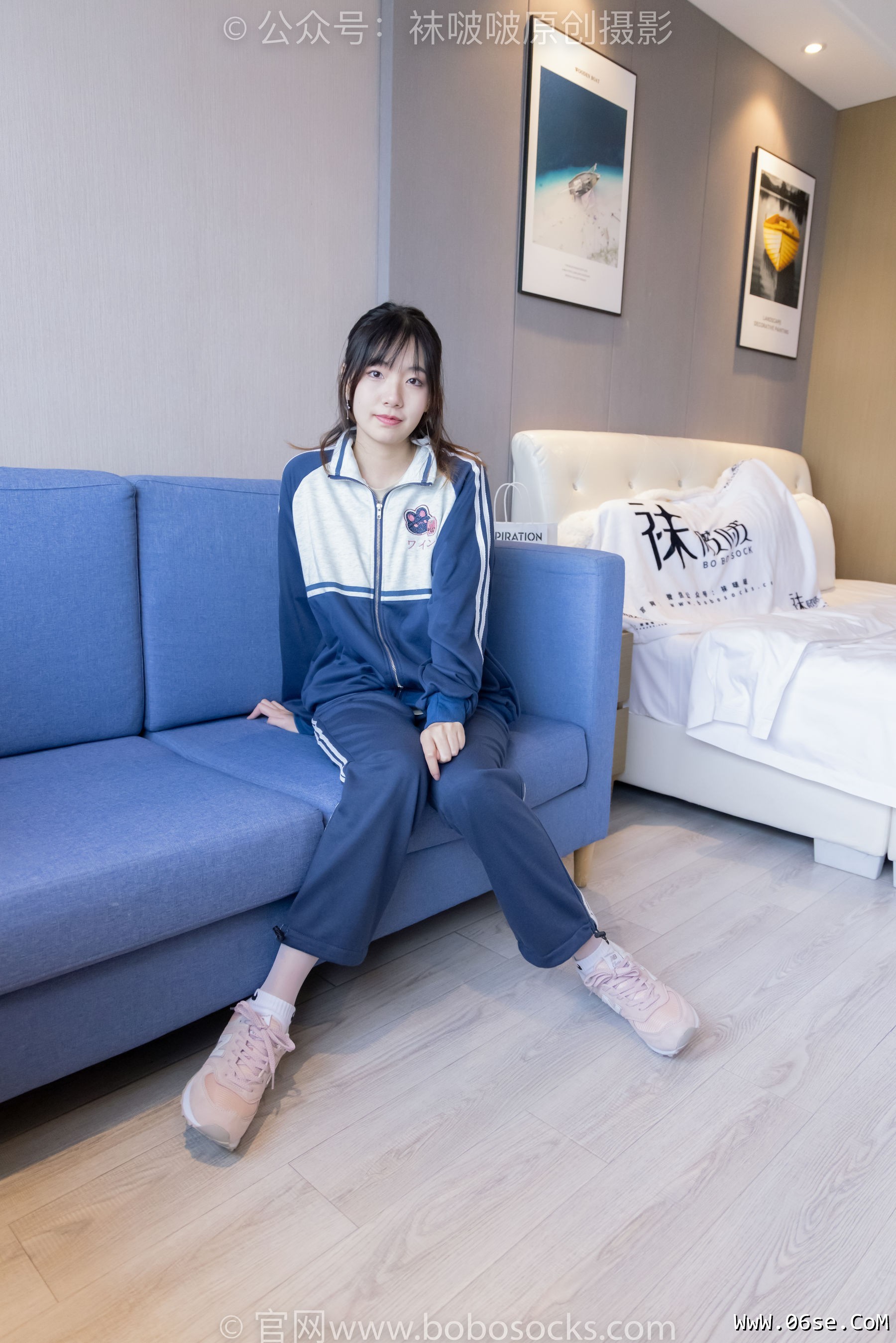 图片[46]-BoBoSocks袜啵啵 No.226 小甜豆-运动鞋、白棉袜、白丝[140P]-六色网
