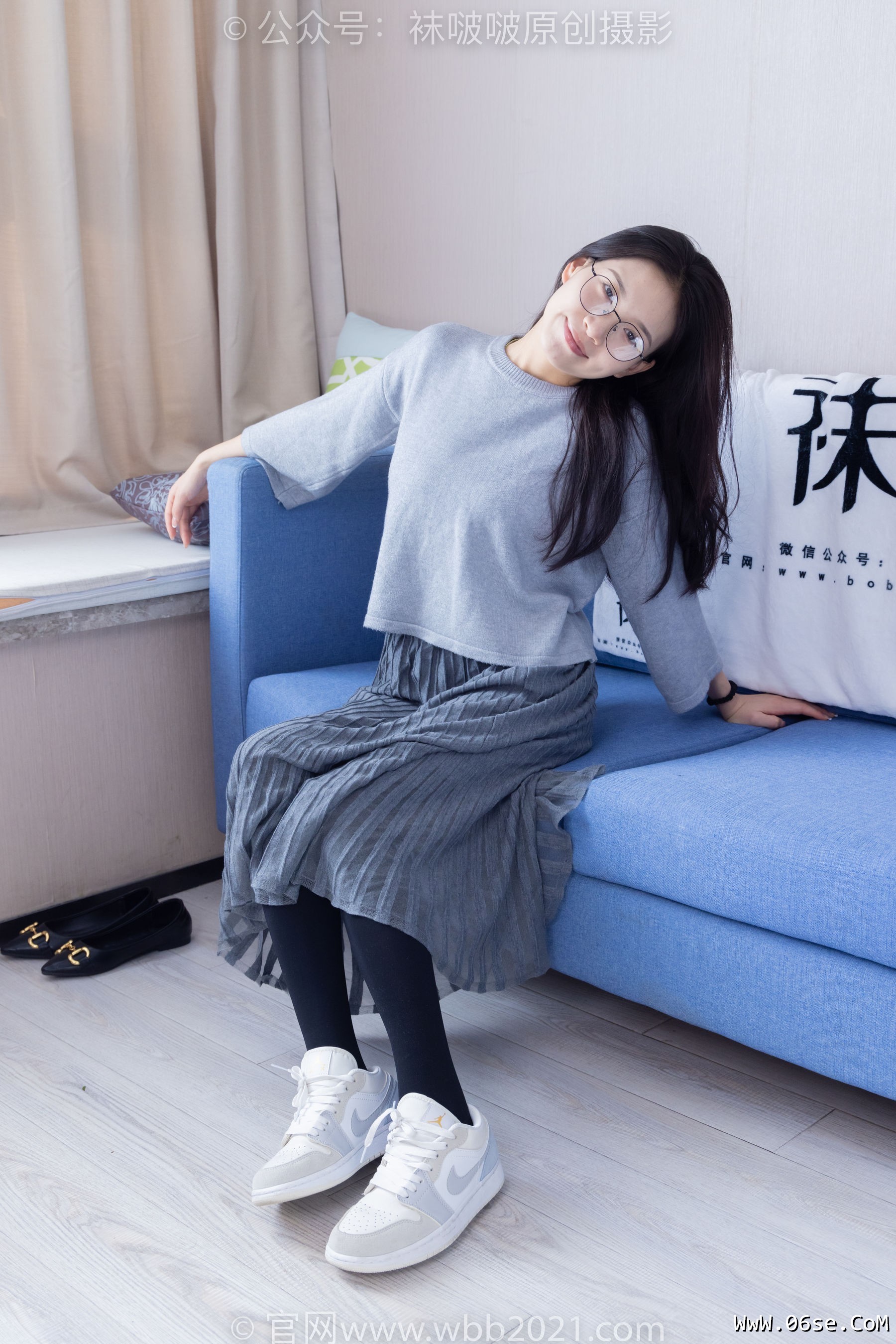 图片[9]-BoBoSocks袜啵啵 No.358 芝士 -平底鞋、板鞋、肉丝、厚黑丝[150P]-六色网