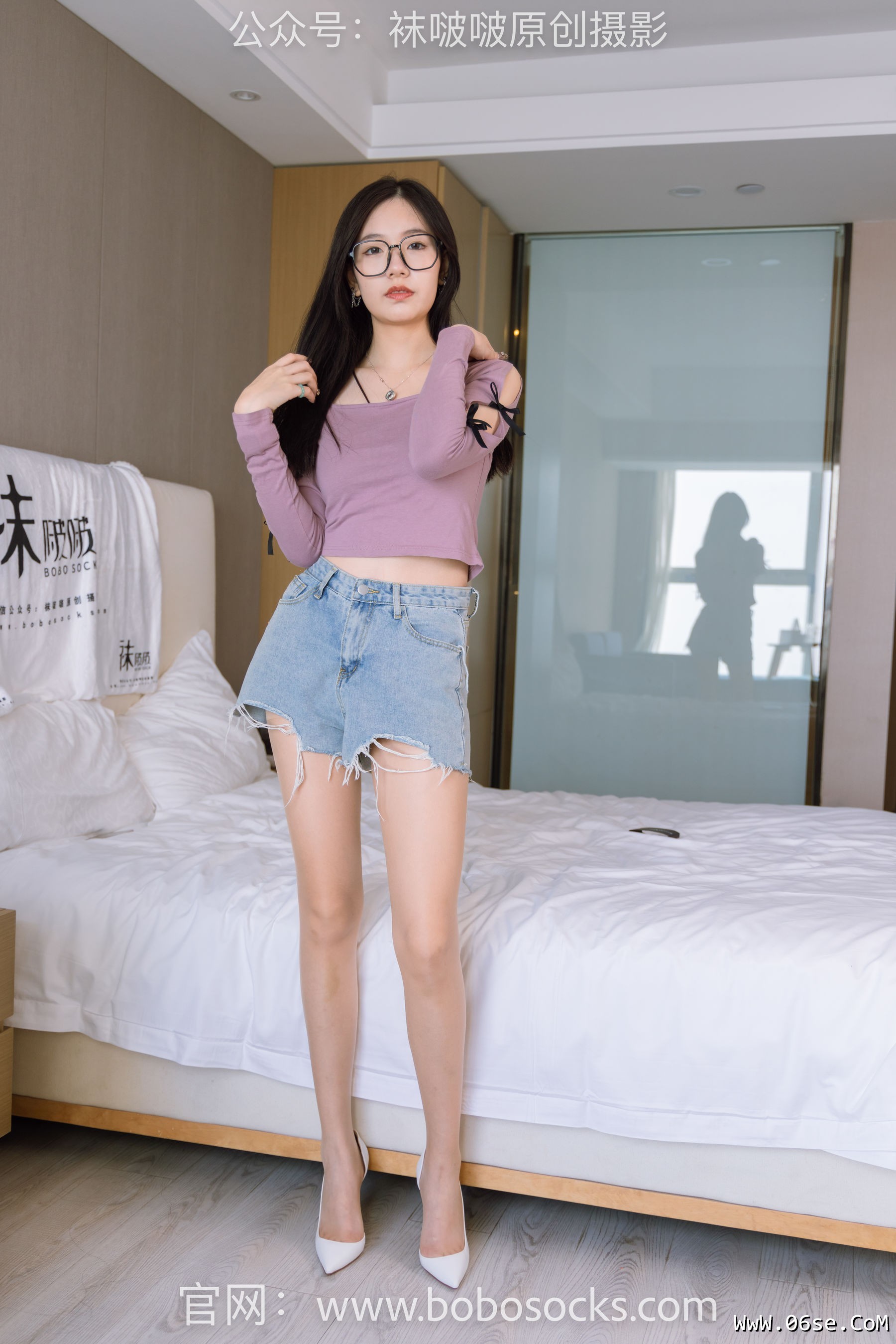 图片[102]-BoBoSocks袜啵啵 No.162 小甜豆-高跟鞋、肉丝、裸足[167P]-六色网