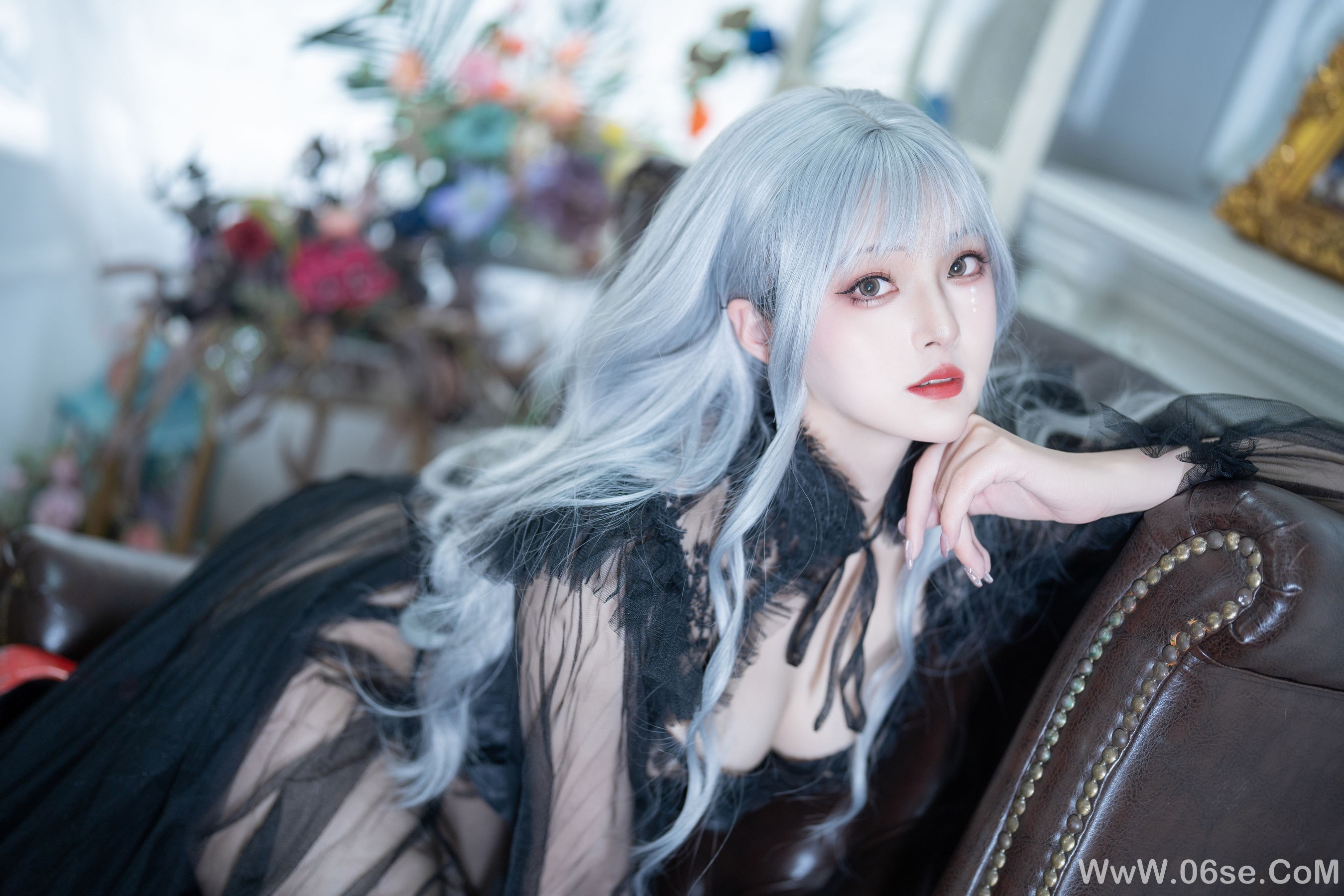 图片[31]-Natsuko夏夏子 – 黑蝴蝶[62P]-六色网