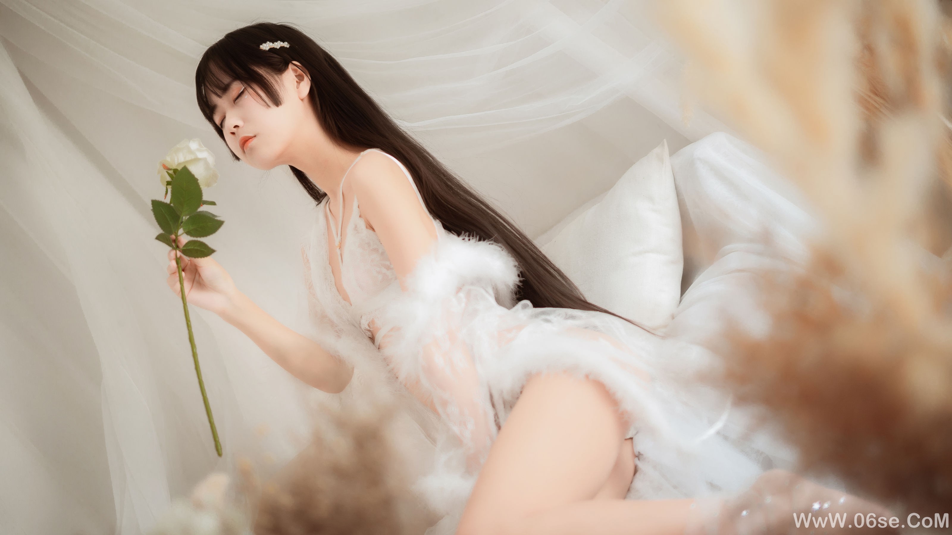 图片[2]-阳光美少女萌芽儿o0 毛绒内衣[27P]-六色网