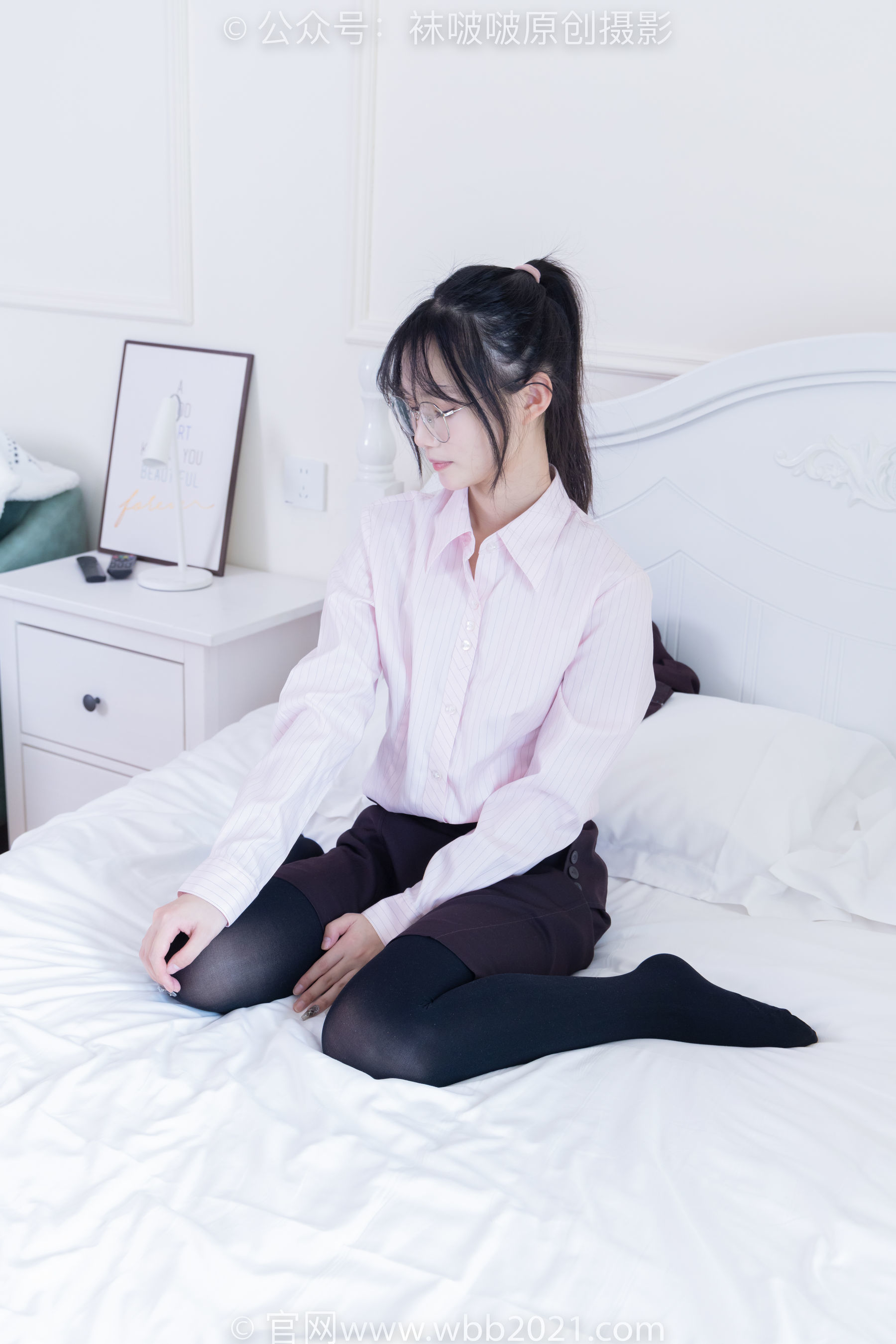 图片[105]-BoBoSocks袜啵啵 No.362 甜甜圈 -两双皮鞋、厚肉丝、厚黑丝、ol制服[230P]-六色网