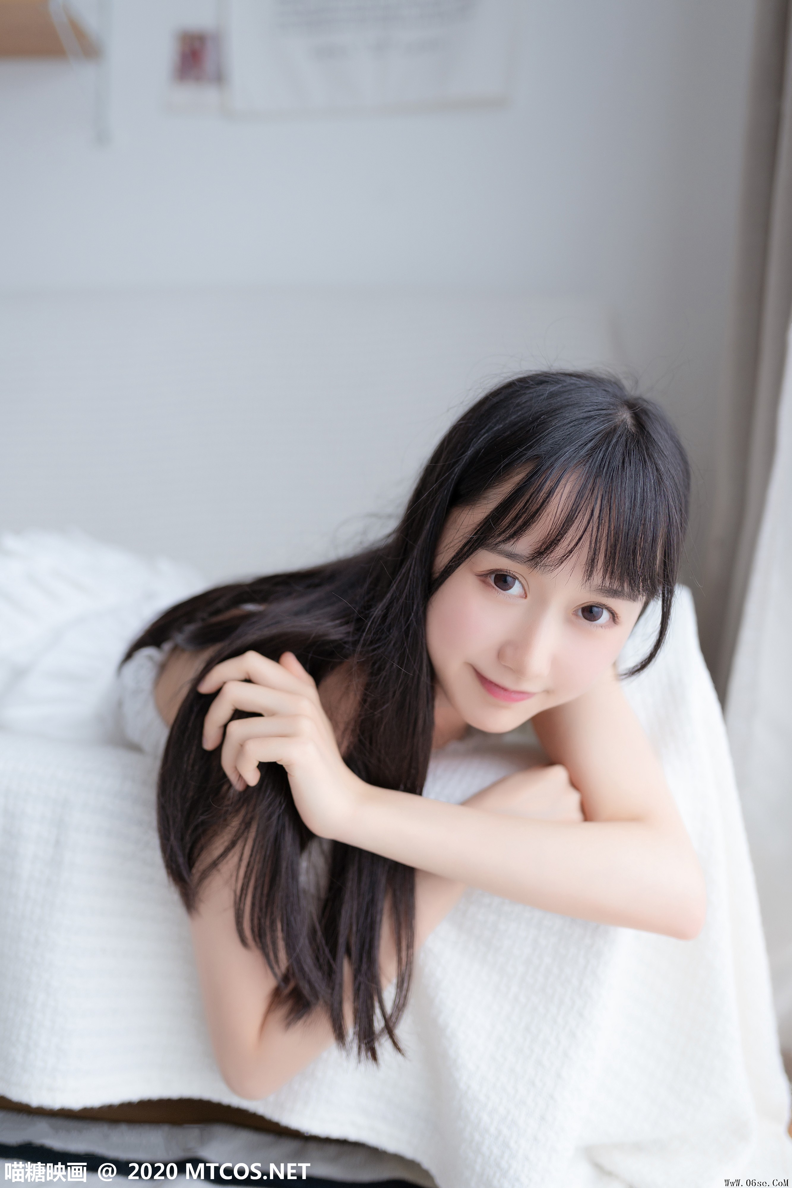 喵糖映画 VOL.187 白裙少女[40P／169MB]-六色网