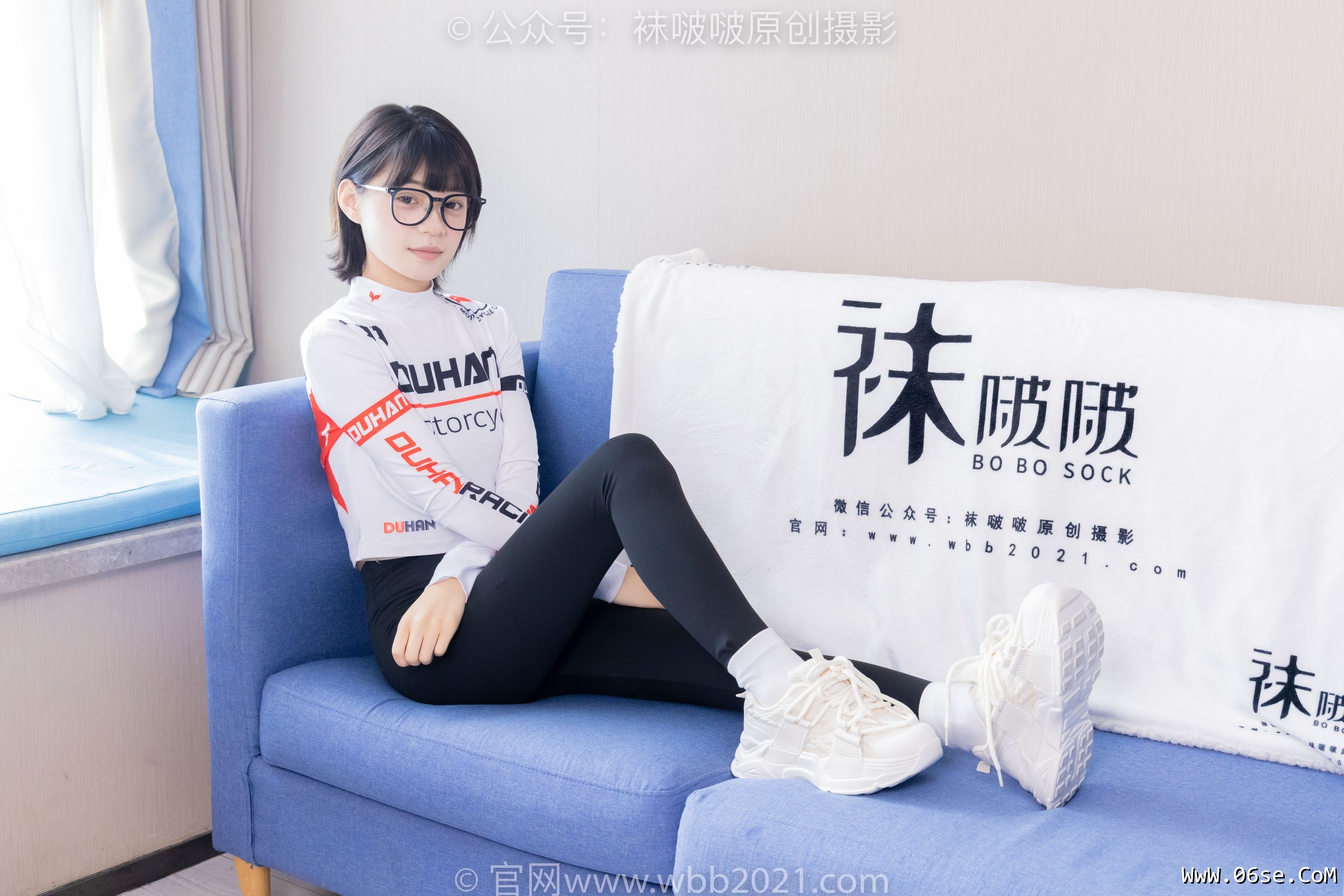 图片[85]-BoBoSocks袜啵啵 No.410 糯米 -运动鞋、白棉袜、肉丝、瑜伽裤裤里丝[145P]-六色网