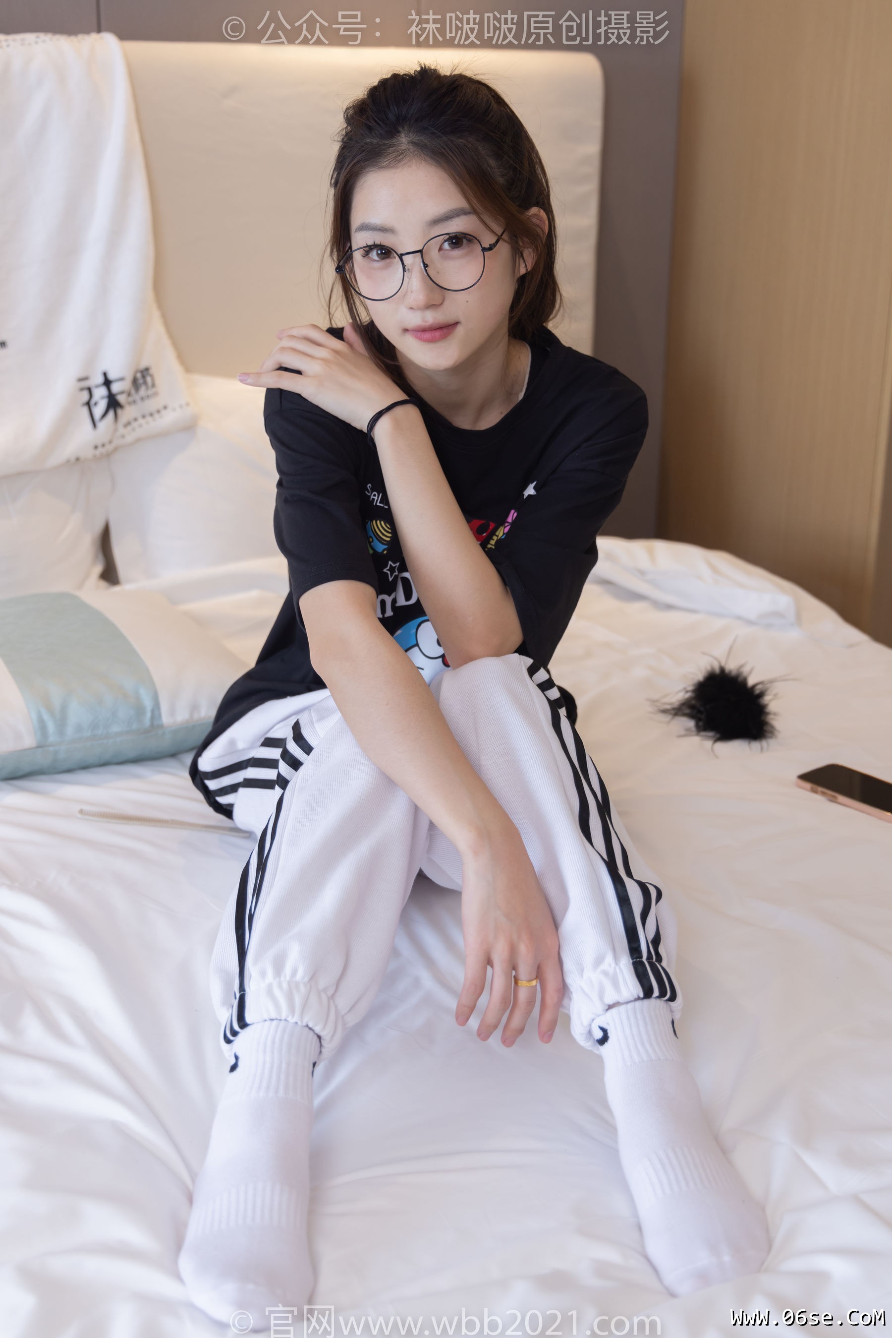 图片[126]-BoBoSocks袜啵啵 No.382 小沫 -板鞋、白棉袜[143P]-六色网