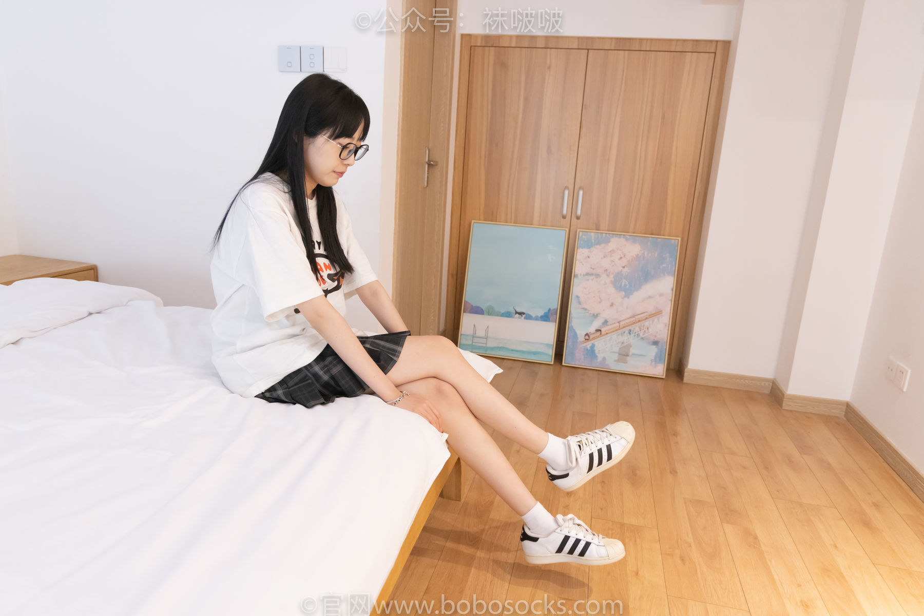 图片[7]-BoBoSocks袜啵啵 No.073 稚予-贝壳头、白棉袜、裸足[145P]-六色网