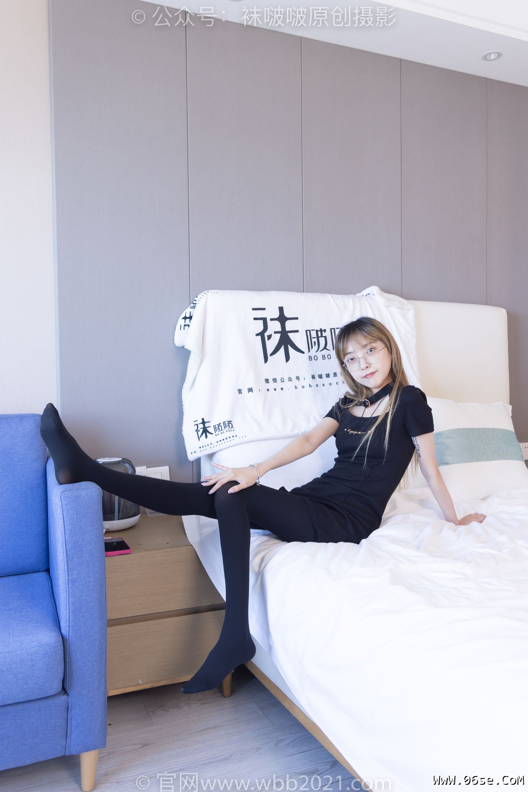 图片[51]-BoBoSocks袜啵啵 No.270 稚予 -高跟鞋、皮鞋、厚黑丝、黑色大腿棉袜[149P]-六色网