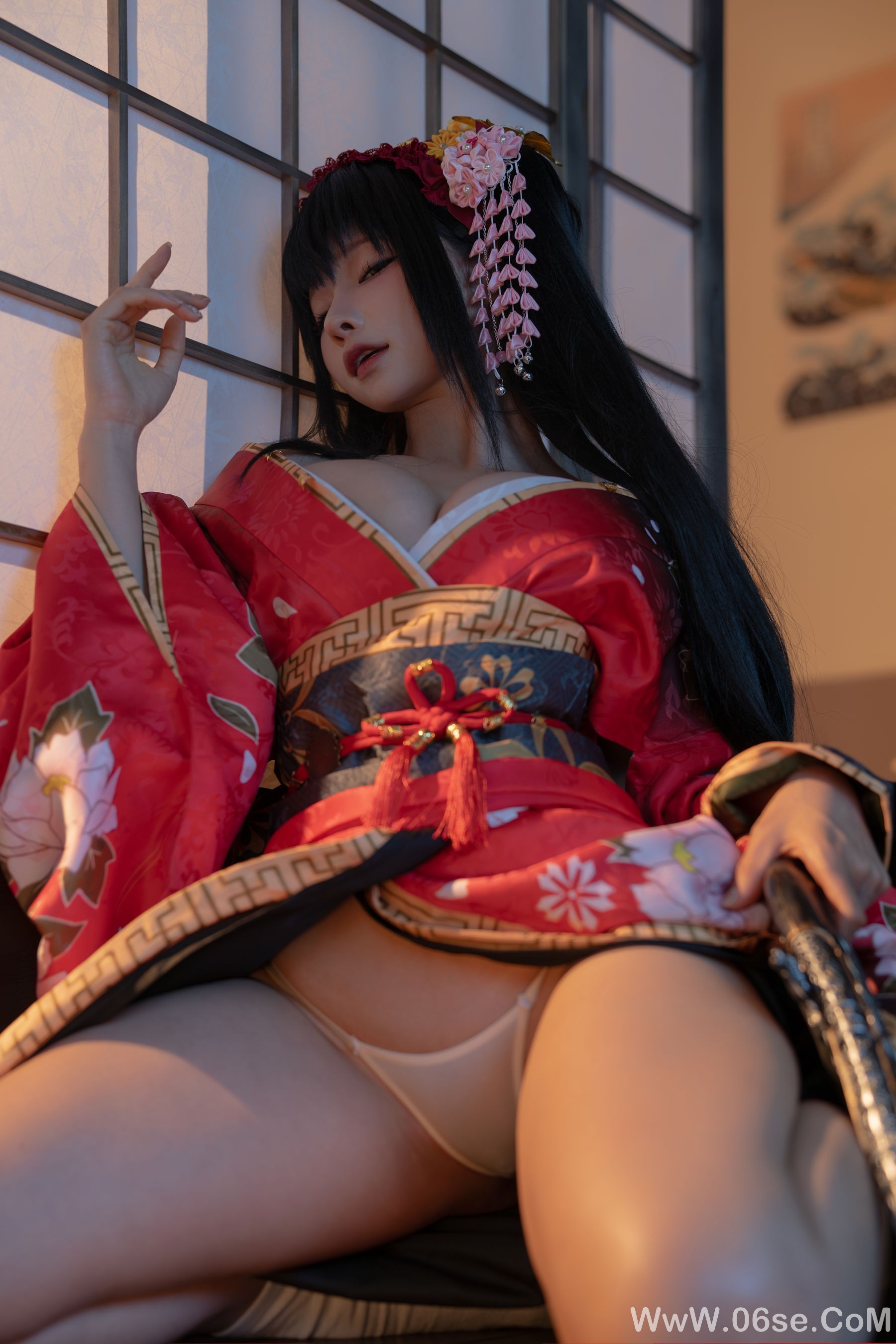 图片[24]-动漫博主蠢沫沫 – 狂三和服[147P]-六色网